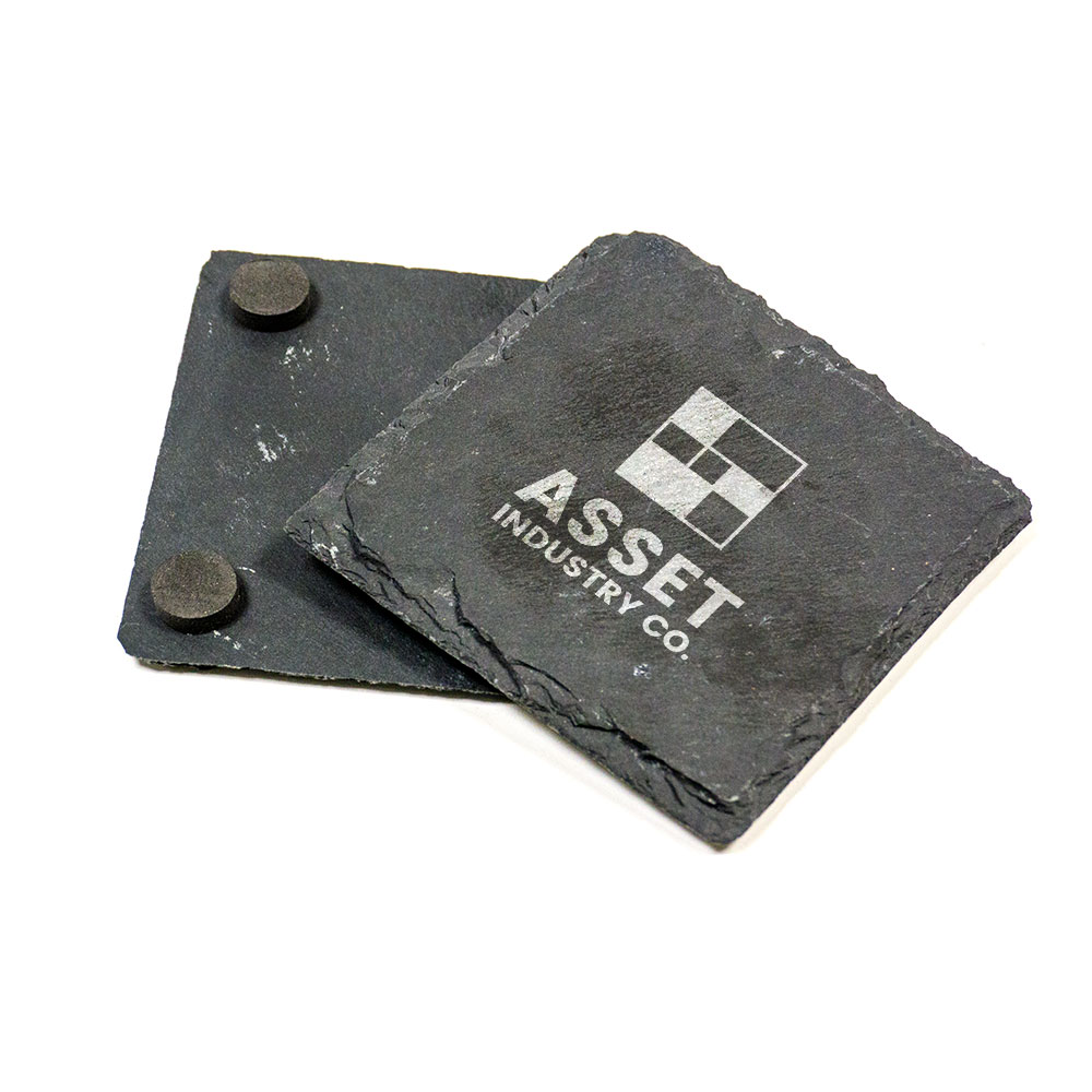 Black Slate Coaster