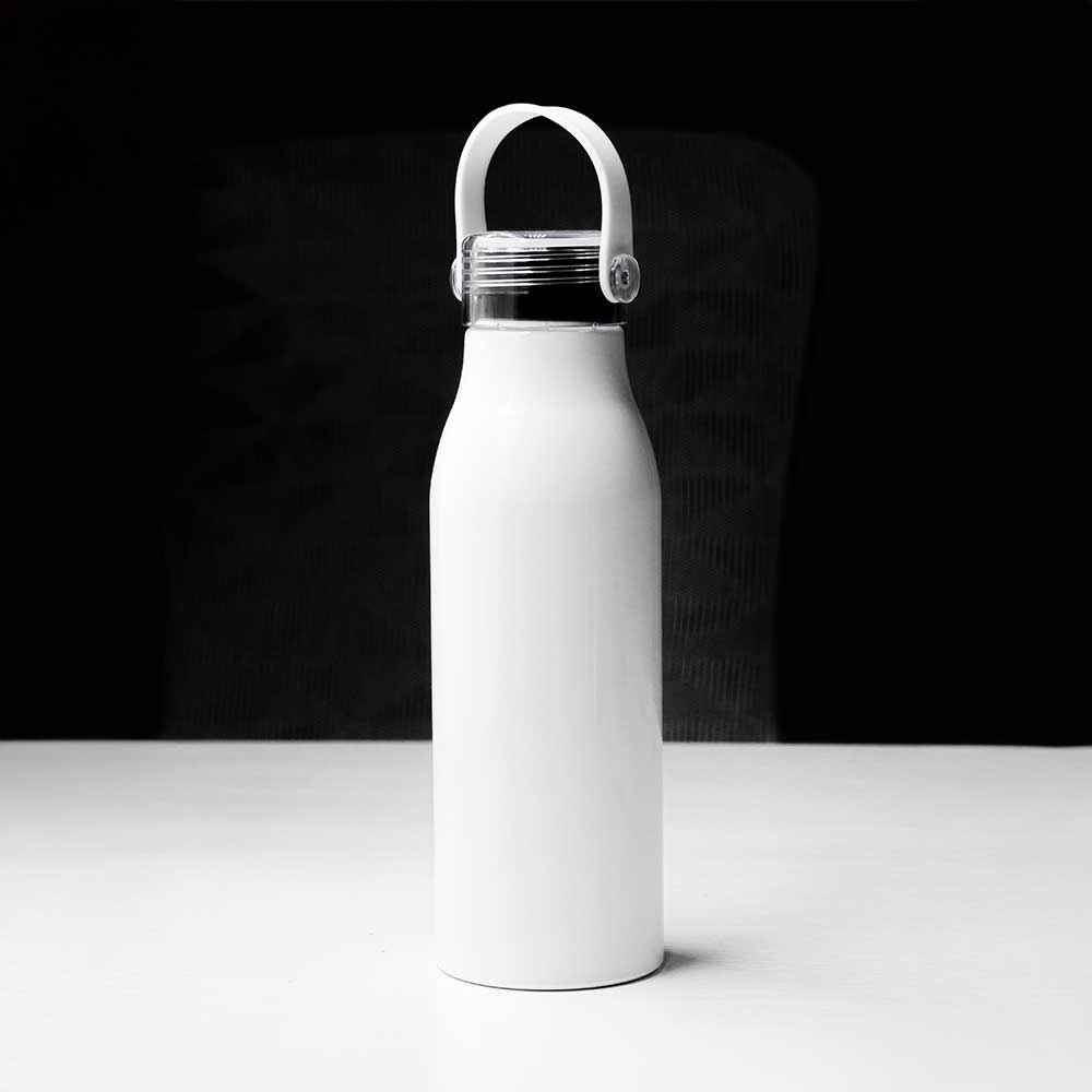 750ml Aluminum Bottle White