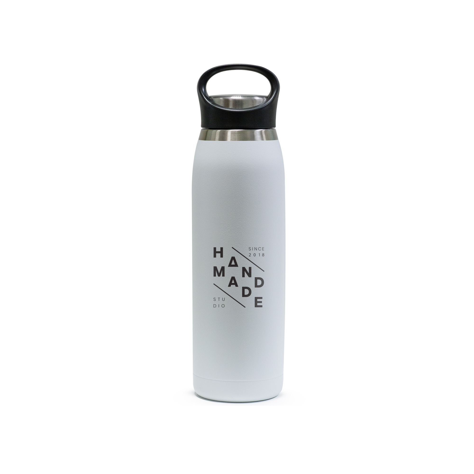 Double Wall Stainless Steel Bottle with Handle