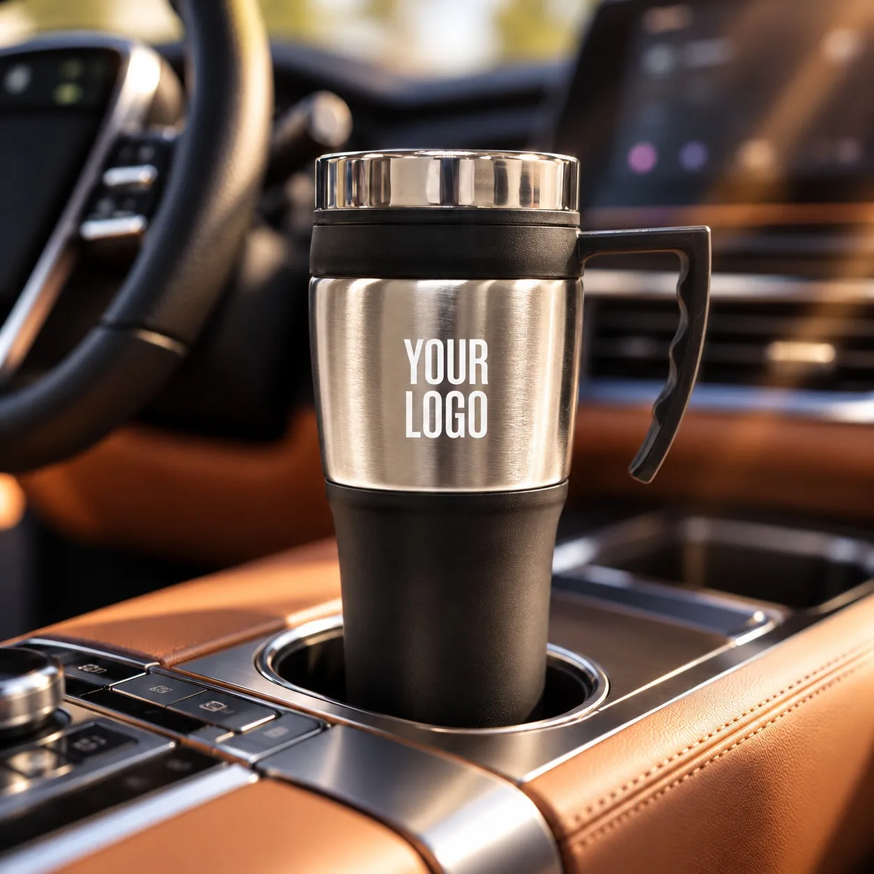 Insulated Car Coffee Mug