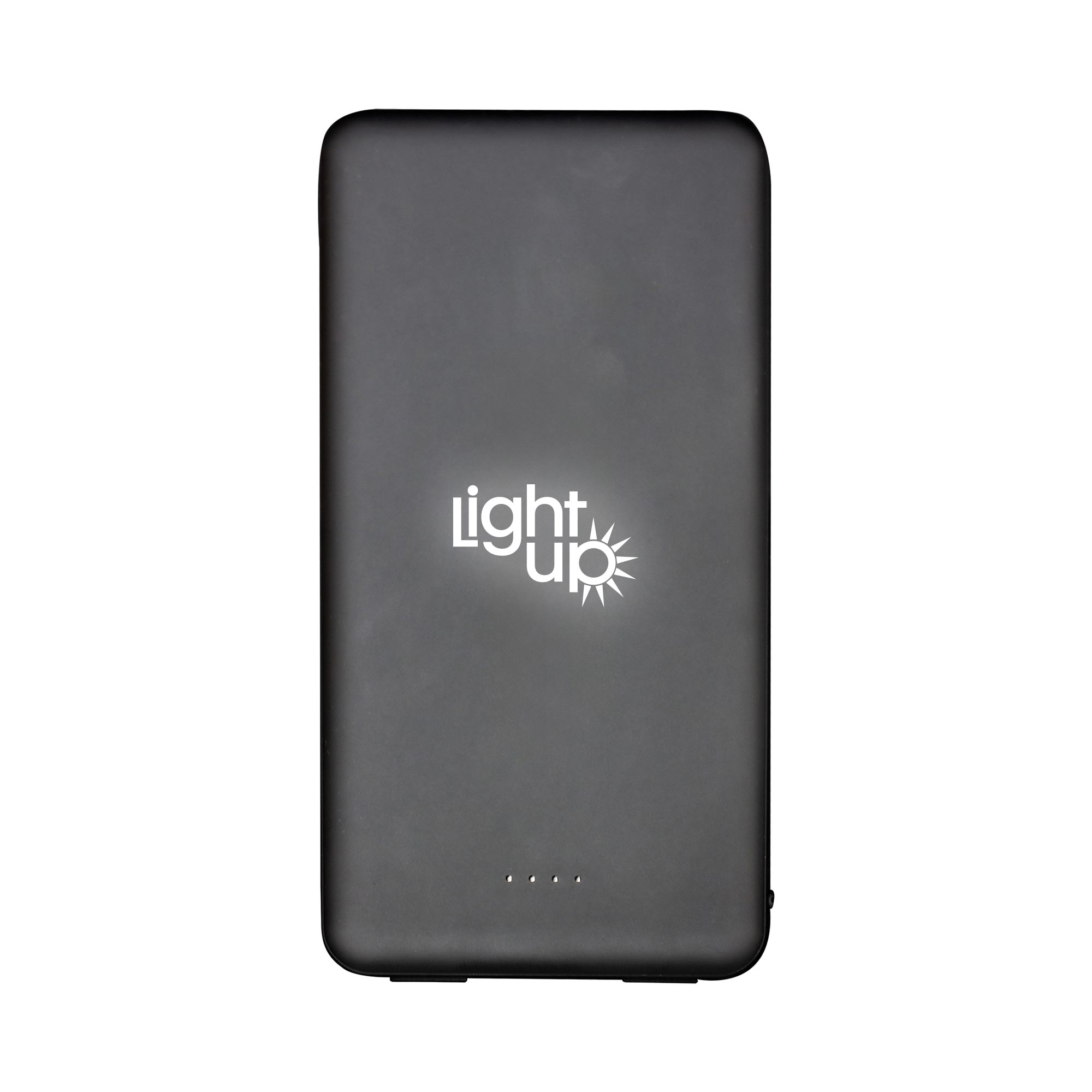 Powerbank With Lightup Logo