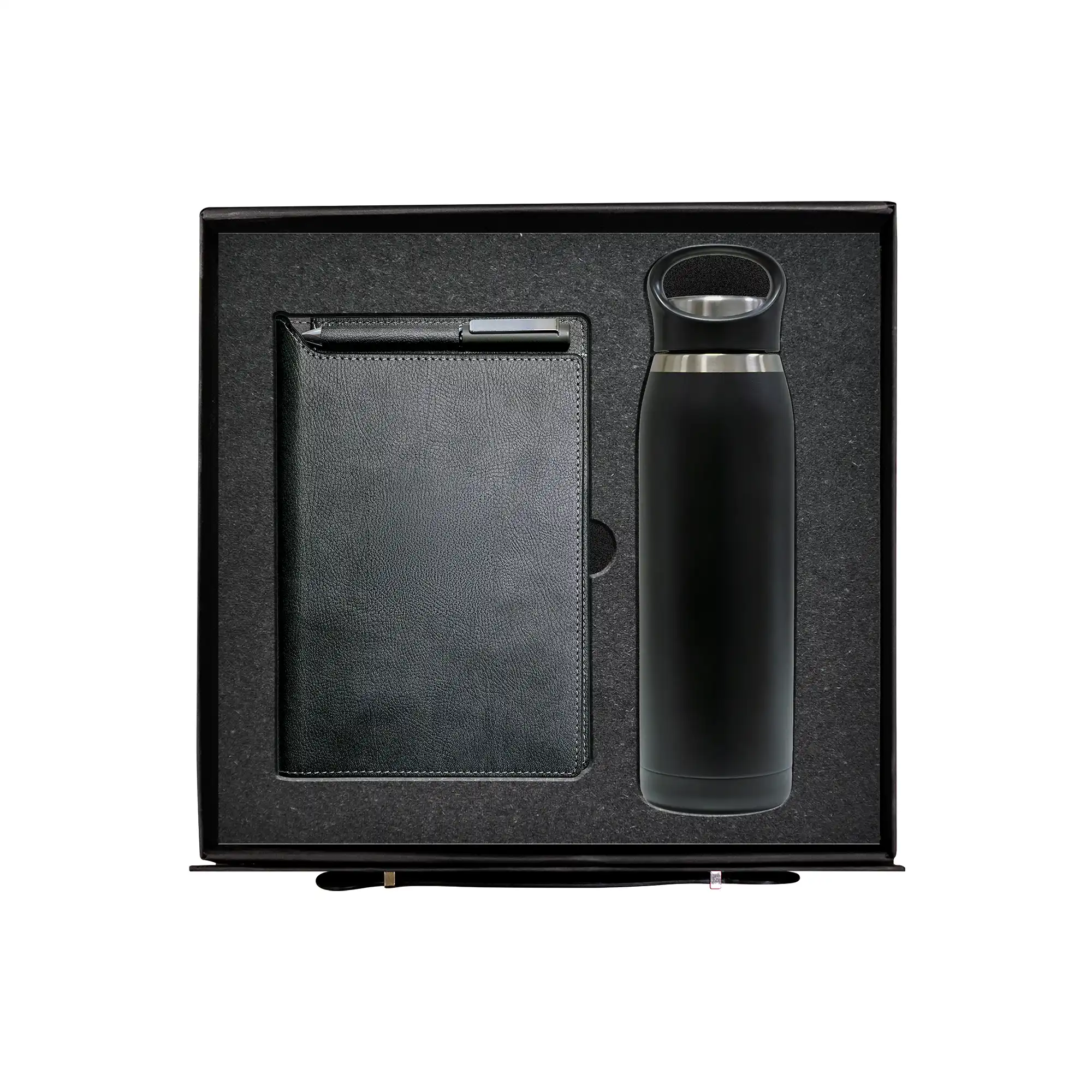 Slate Executive Duo A5 magnetic notebook stainless bottle corporate gift UAE