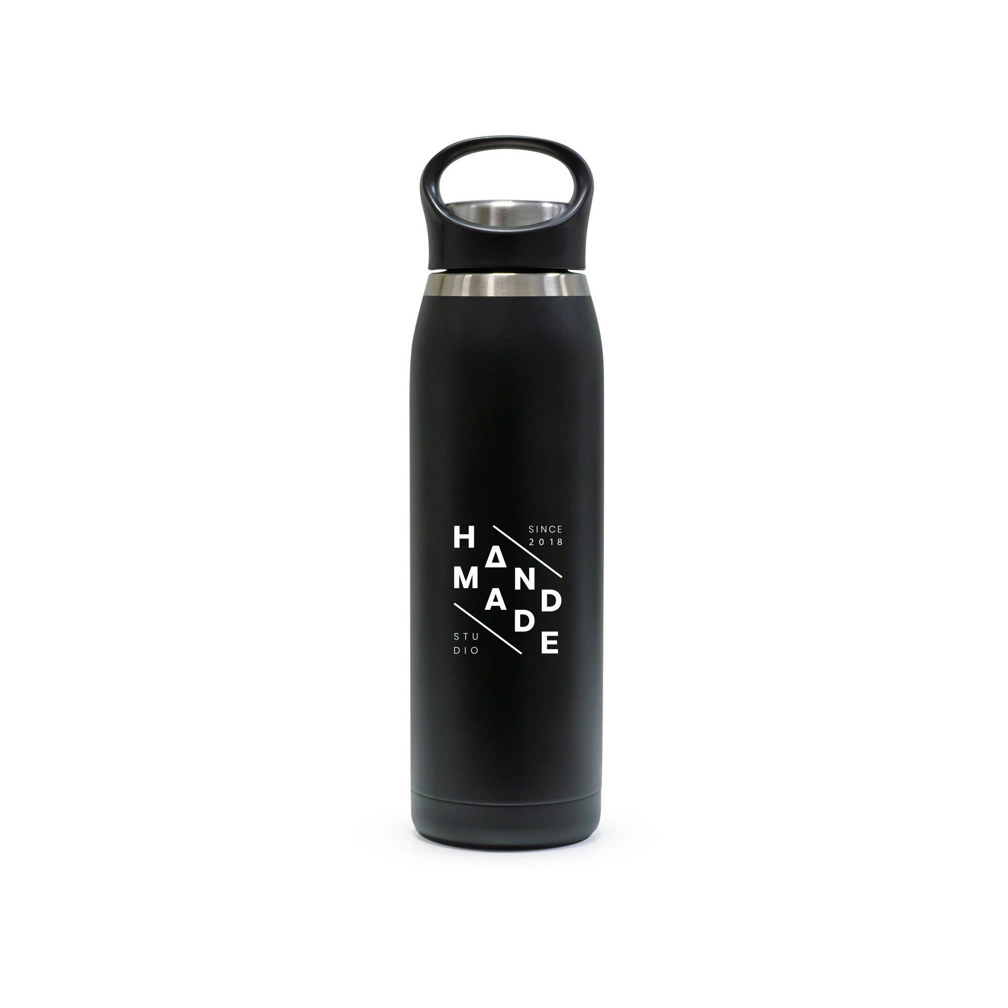 Double Wall Stainless Steel Bottle with Handle