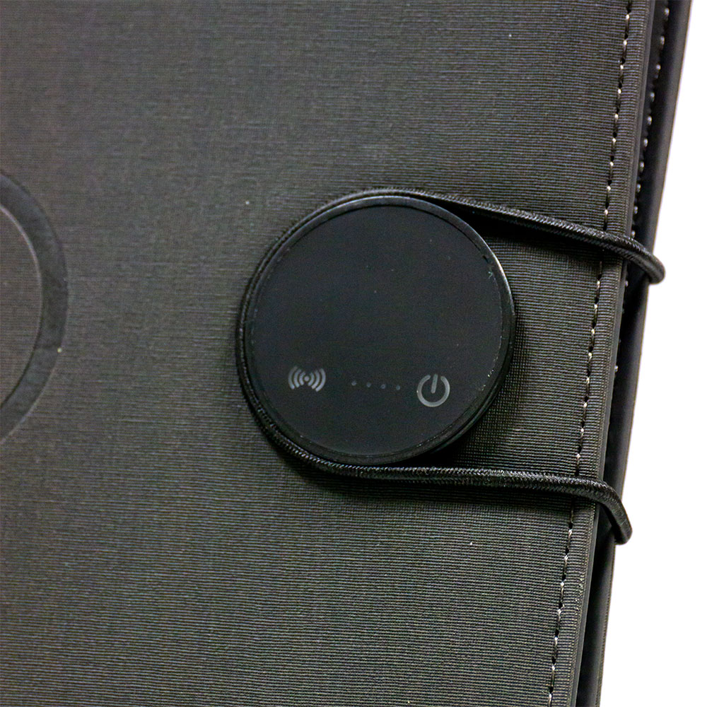 Magsafe Organizer with light up logo Black