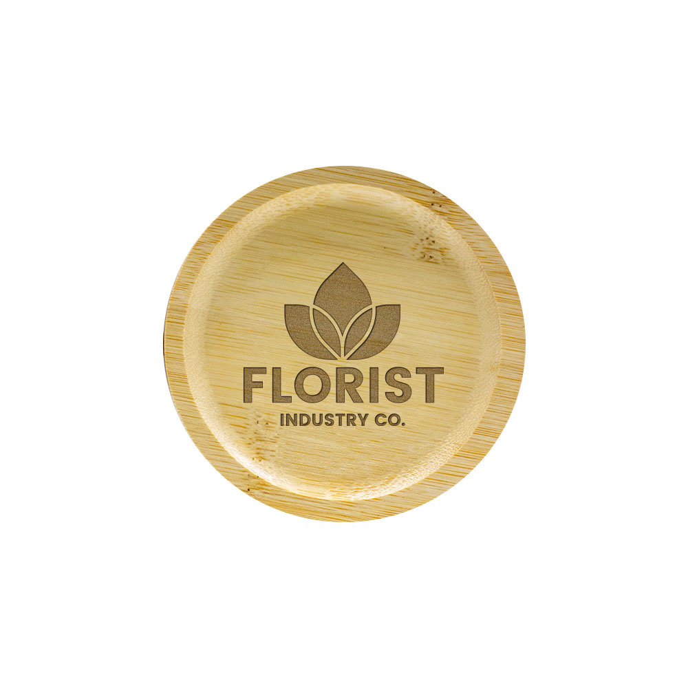 Round Bamboo Coaster