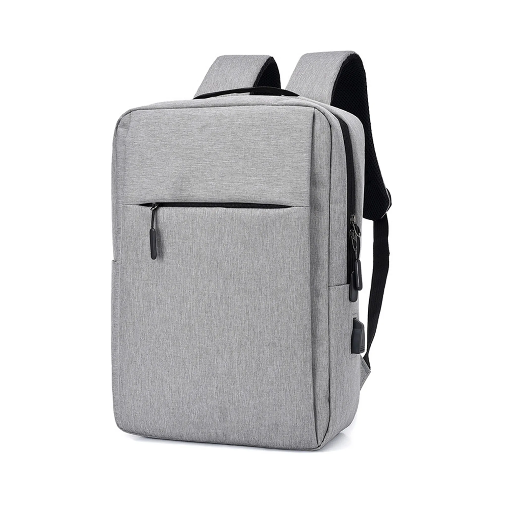 Backpack with USB Charging Point Gray
