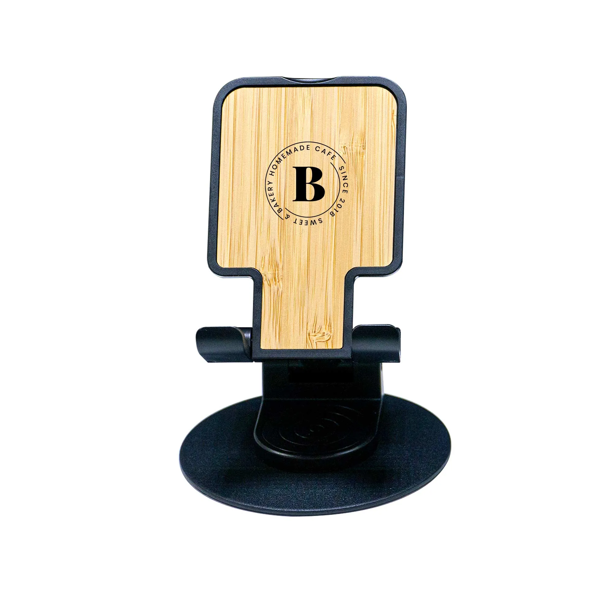 360° Rotating Bamboo Mobile Holder