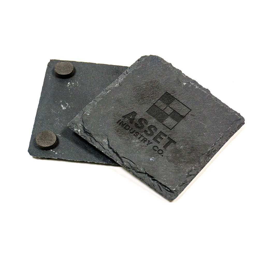 Black Slate Coaster