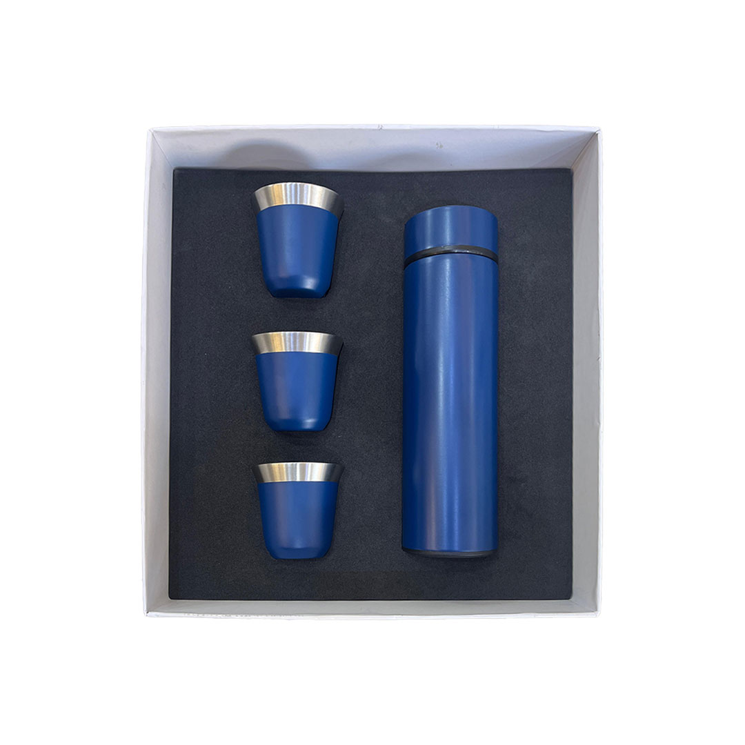 Promotional Gift set with Insulated Bottle and espresso cup
