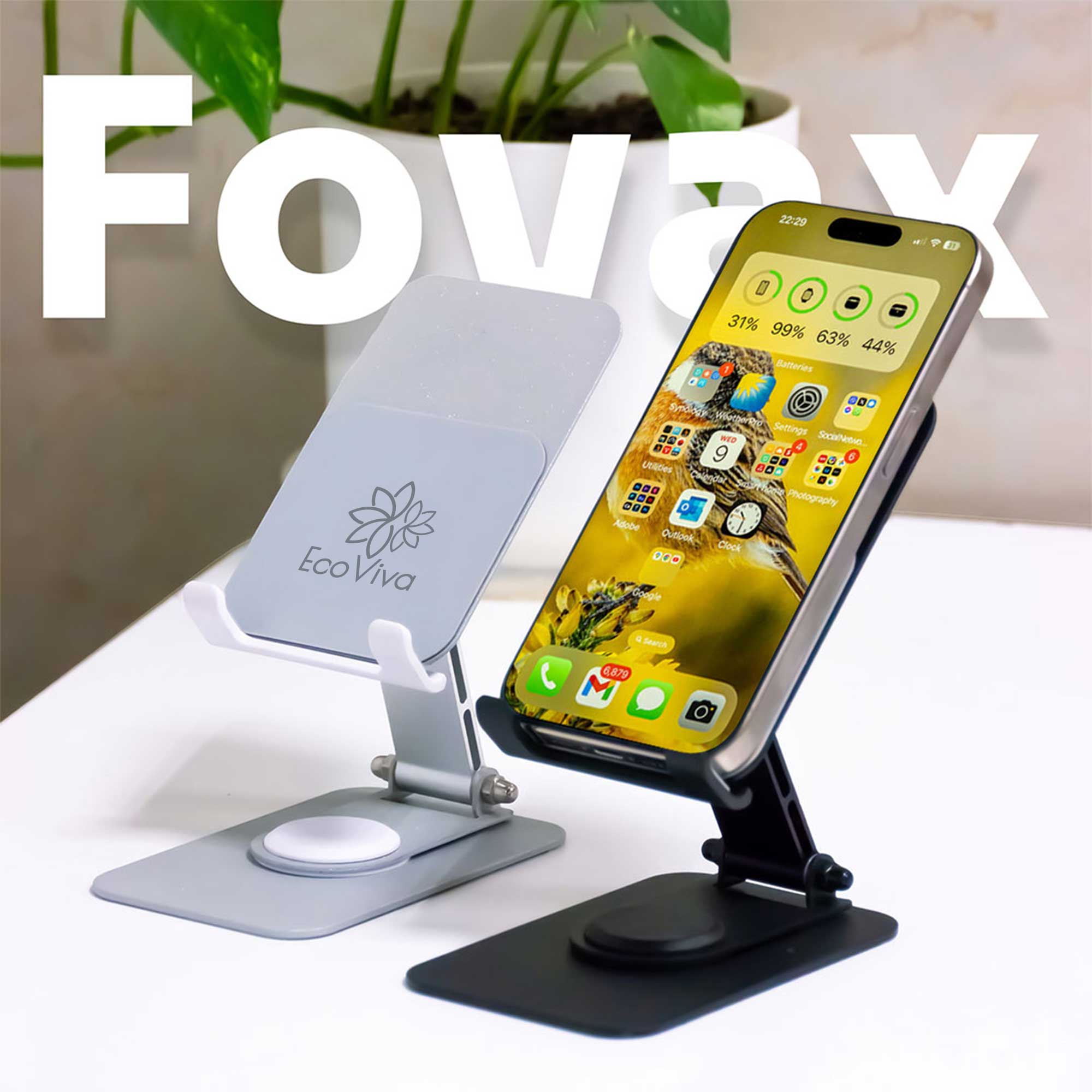 Mobile Holder Silver