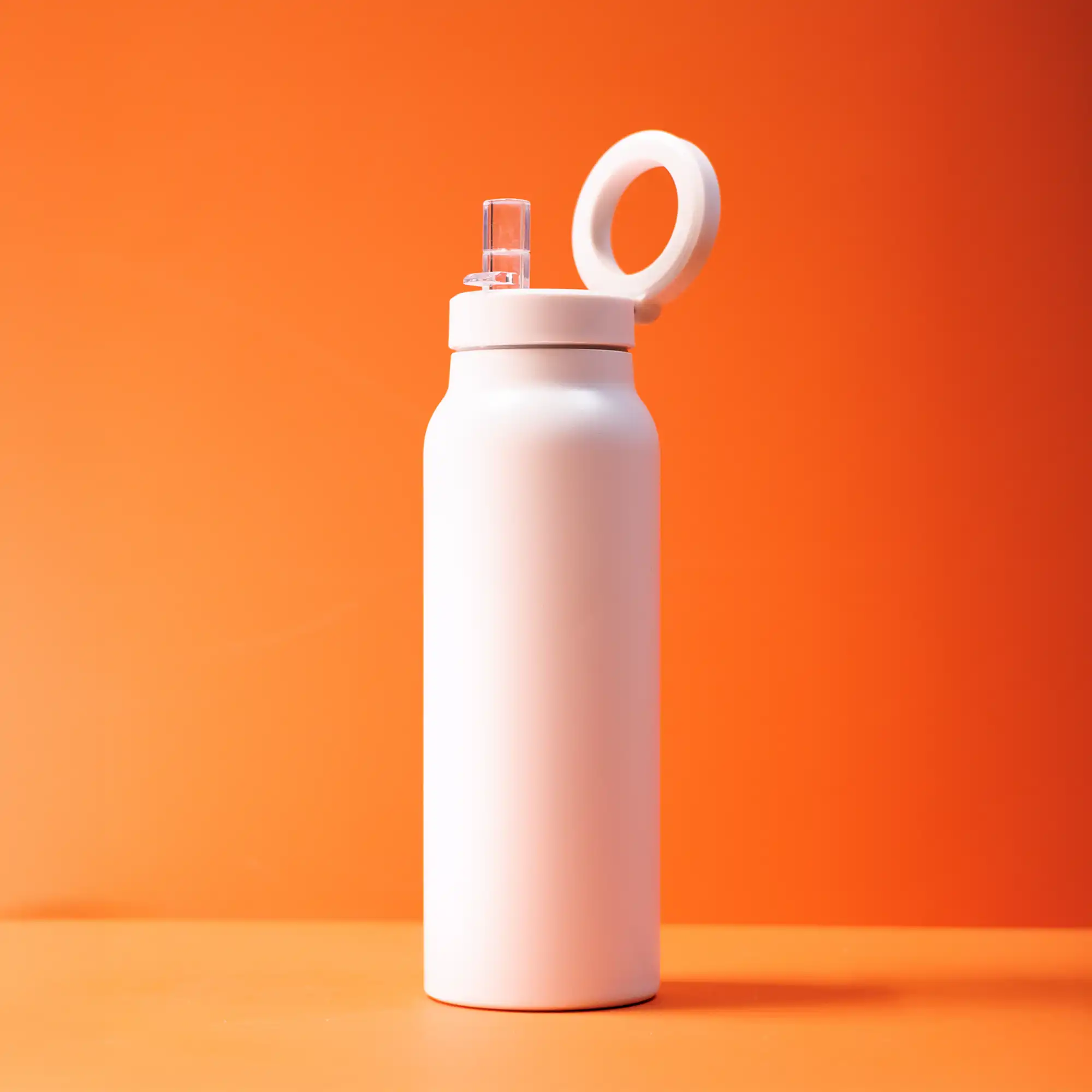 Magnetic insulated water bottle with phone holder in multiple colors