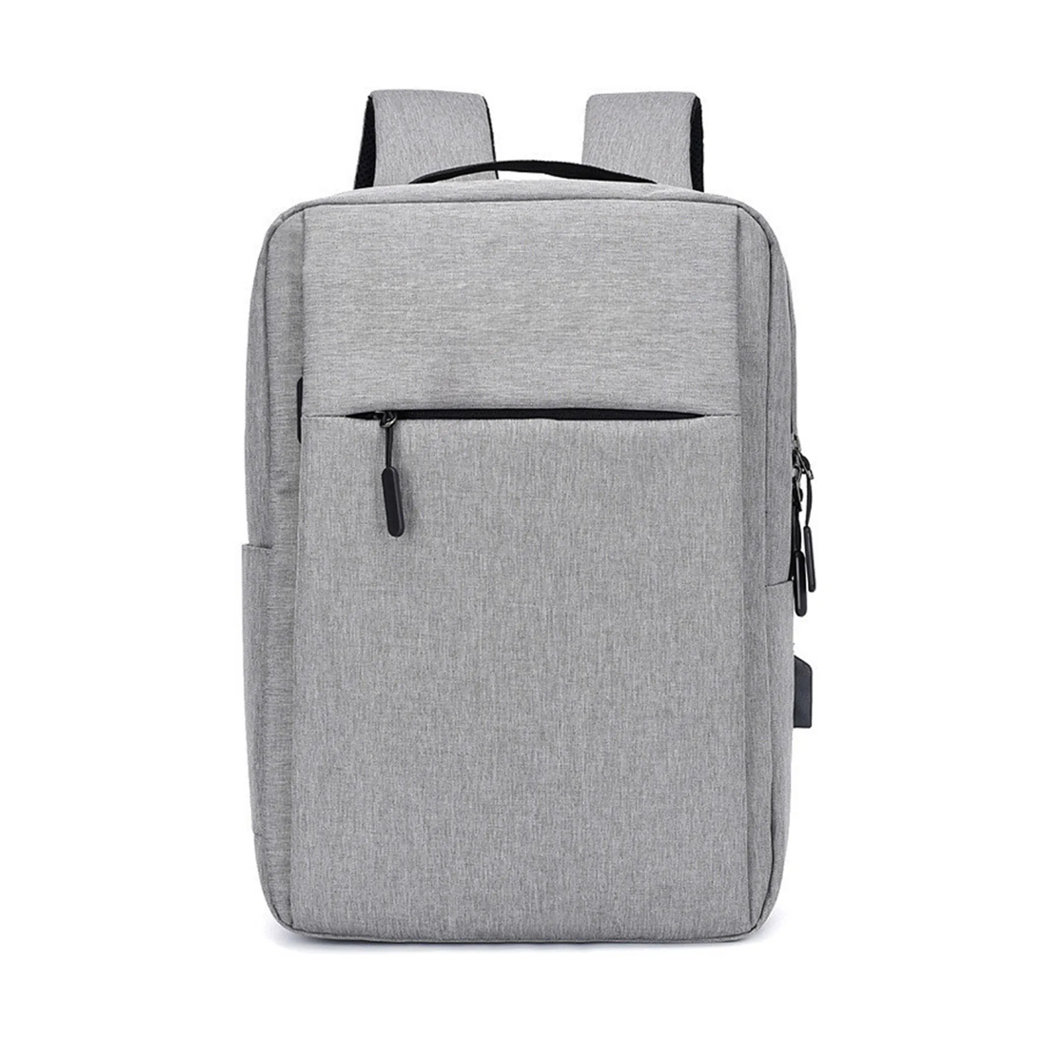 Backpack with USB Charging Point Gray