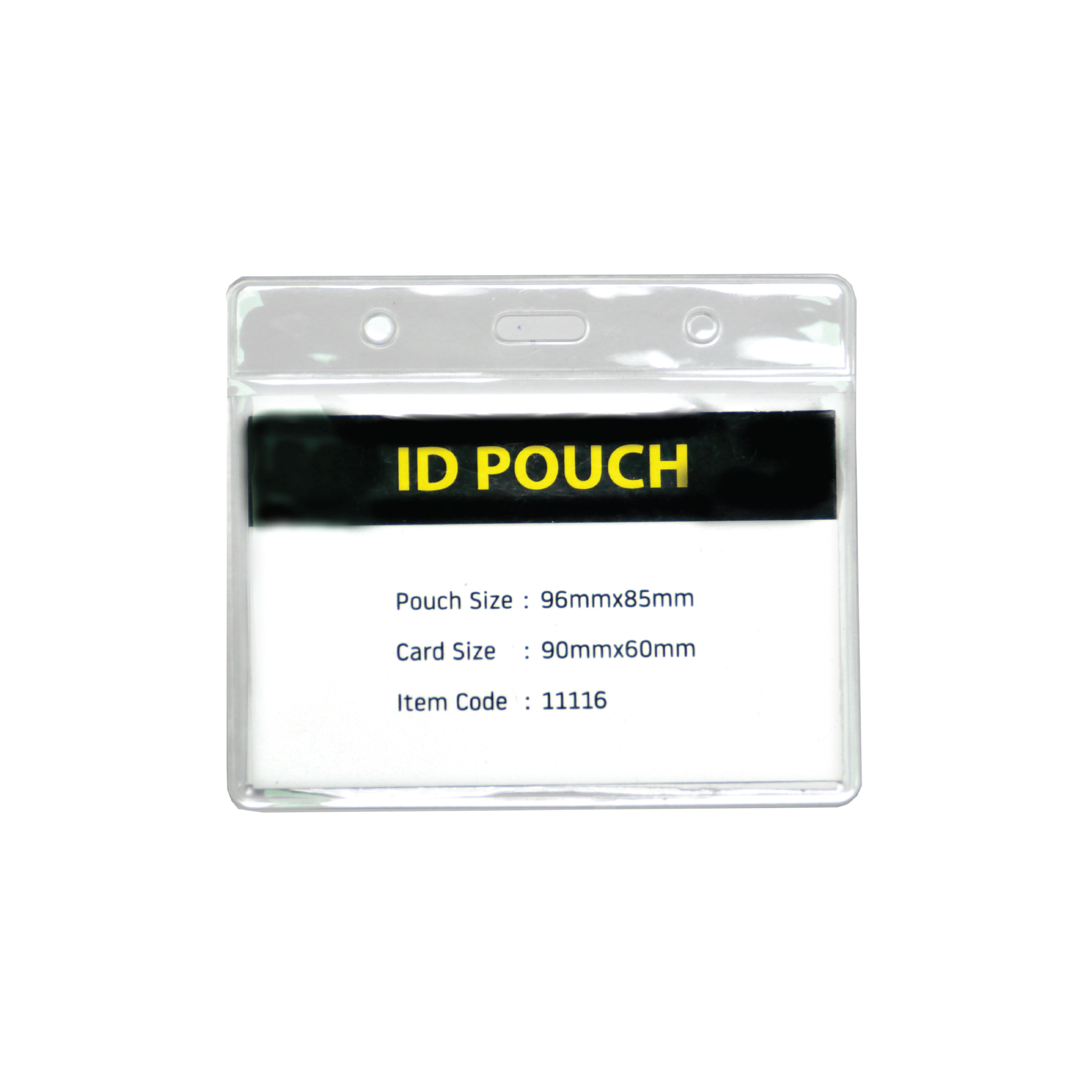 PVC ID pouch