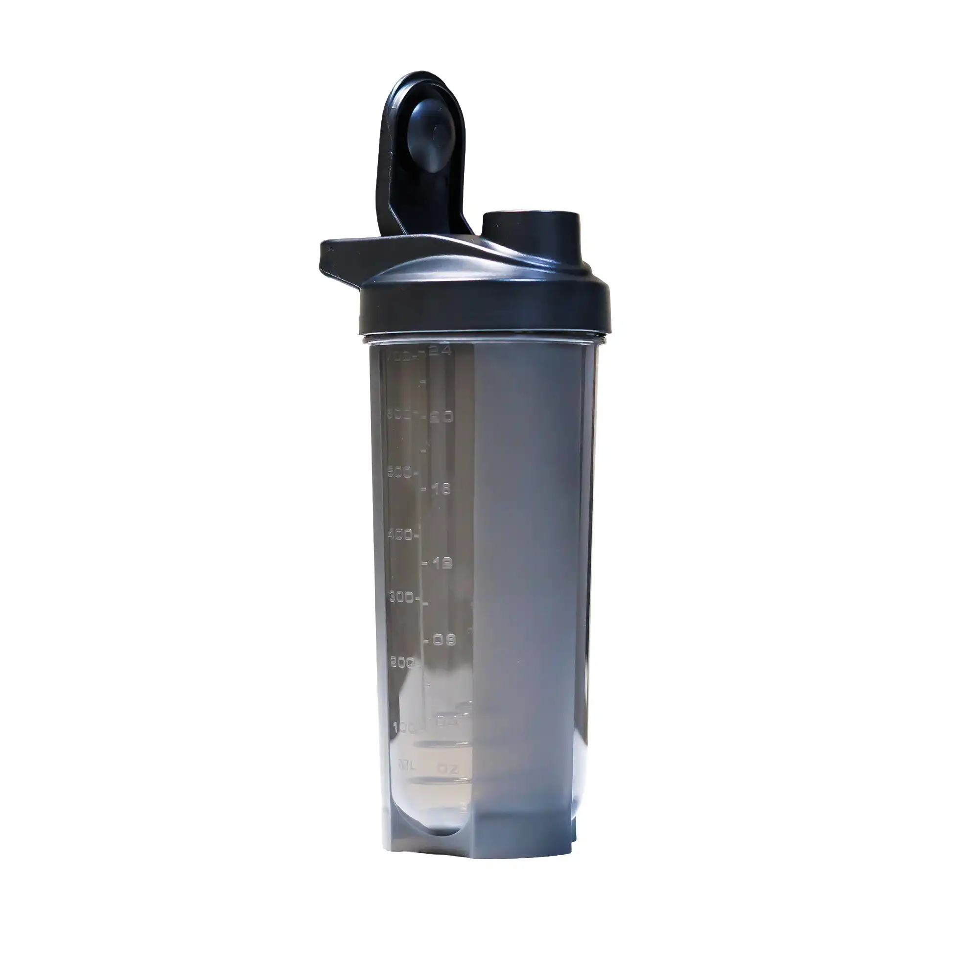 Customizable 700 ml sports protein shaker with mixing ball and flip‑top lid
