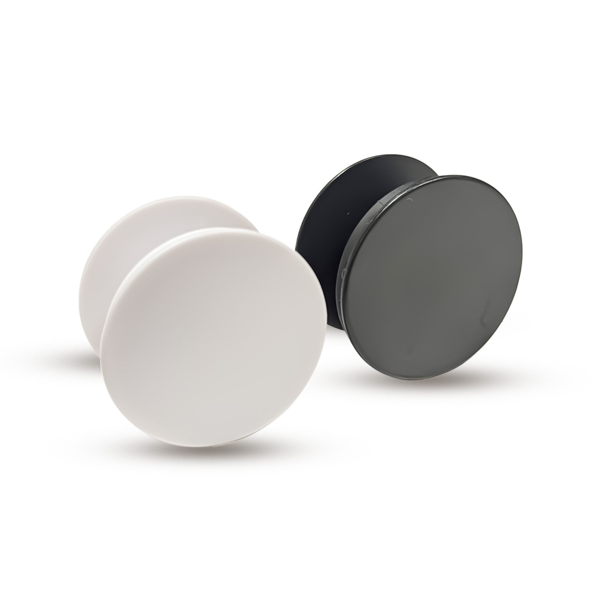 Pop socket round white