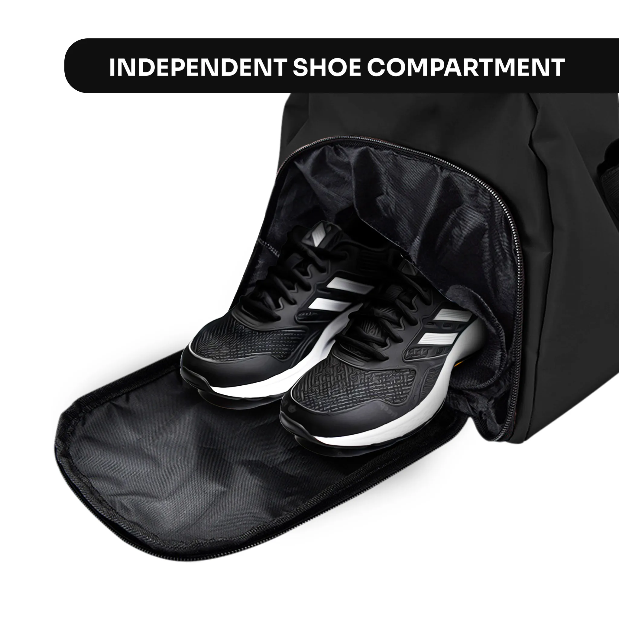 Duffle Sports Bag Black