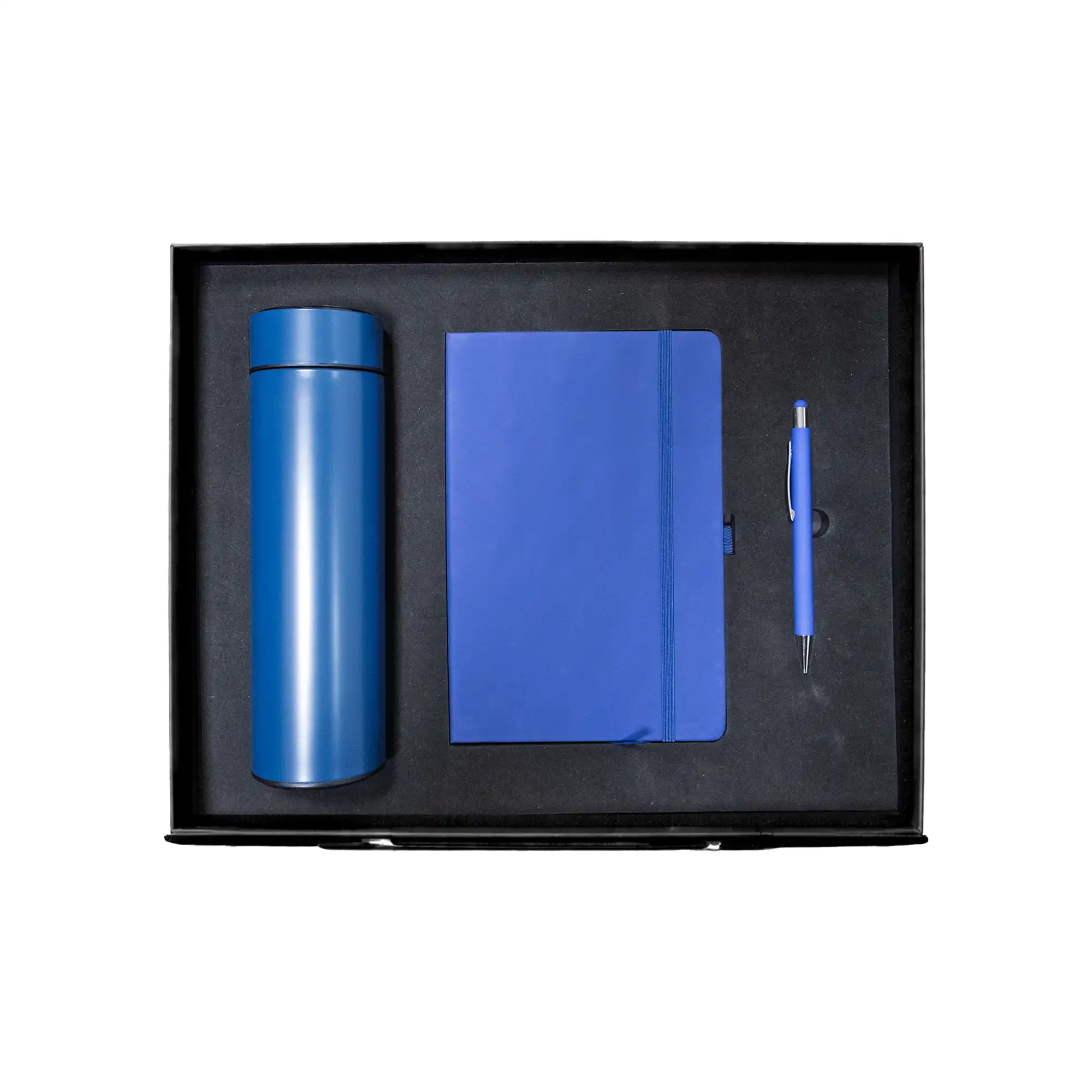 Custom logo 3-piece corporate gift set notebook bottle pen Dubai