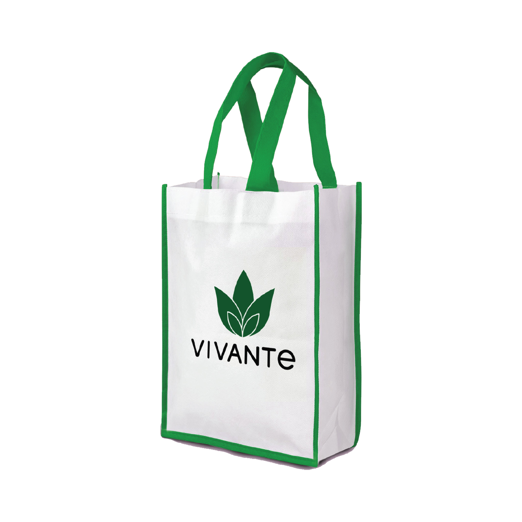 Vertical Non woven Bag Green