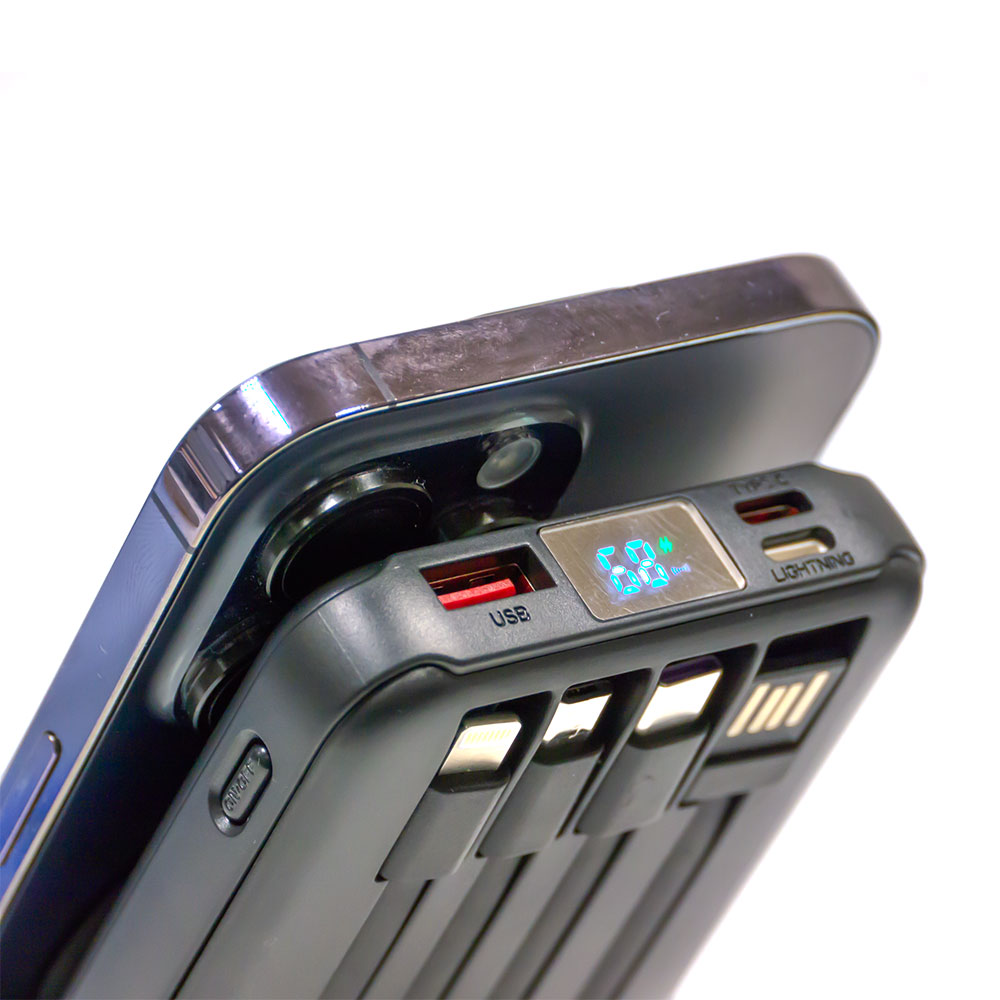 MagSafe Power Bank 15k mAh With Stand Black