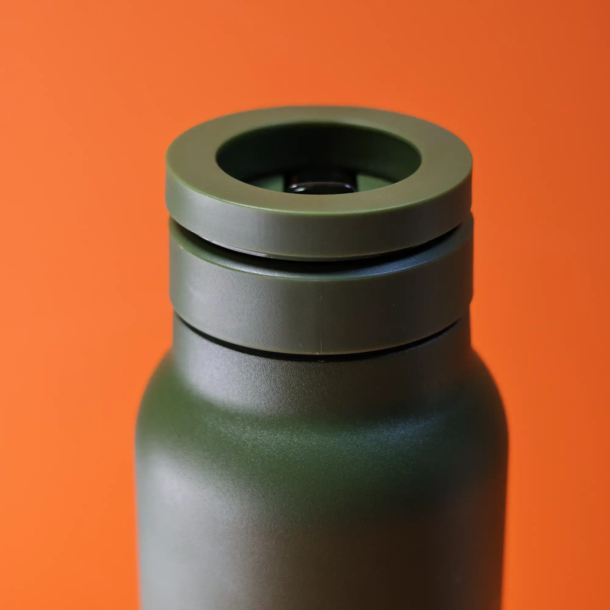 Magnetic insulated water bottle with phone holder in multiple colors