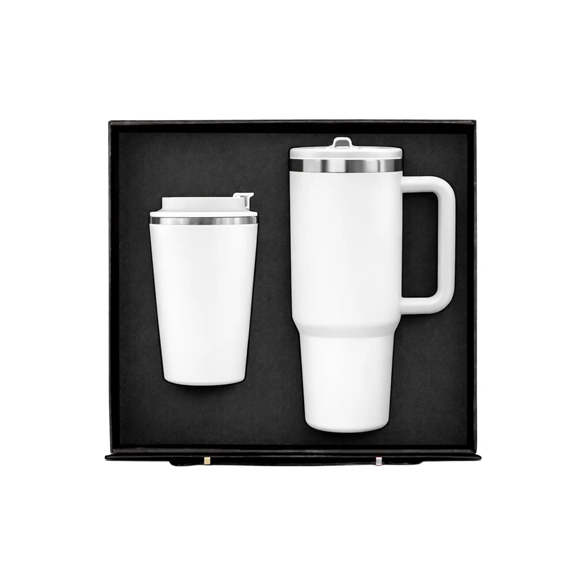 Frost Duo white stainless thermal mug tumbler drinkware corporate gift UAE