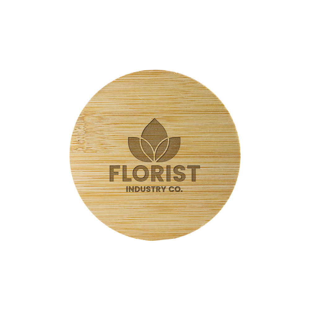 Round Bamboo Coaster
