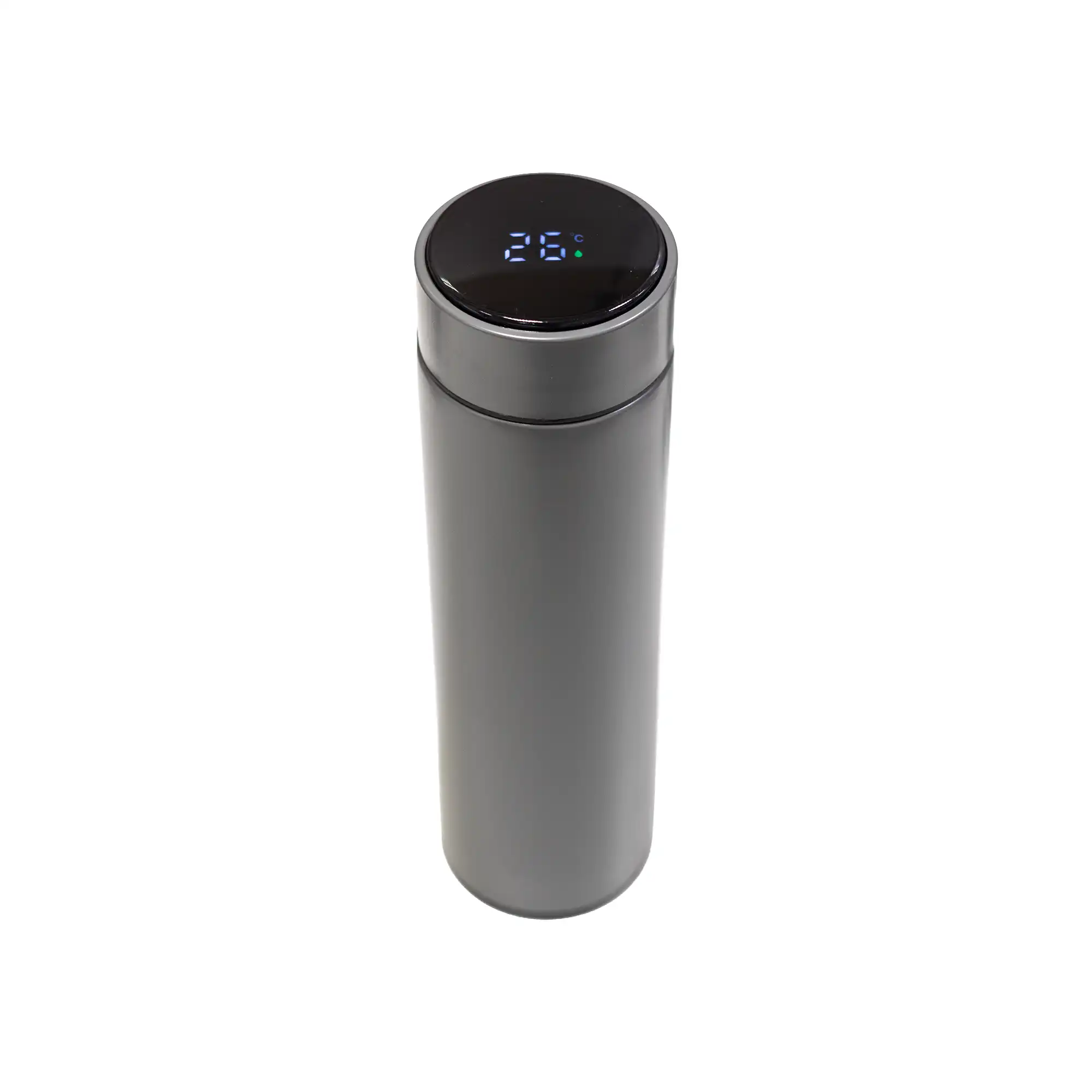 Smart LED Temperature Display Bottle – Gray