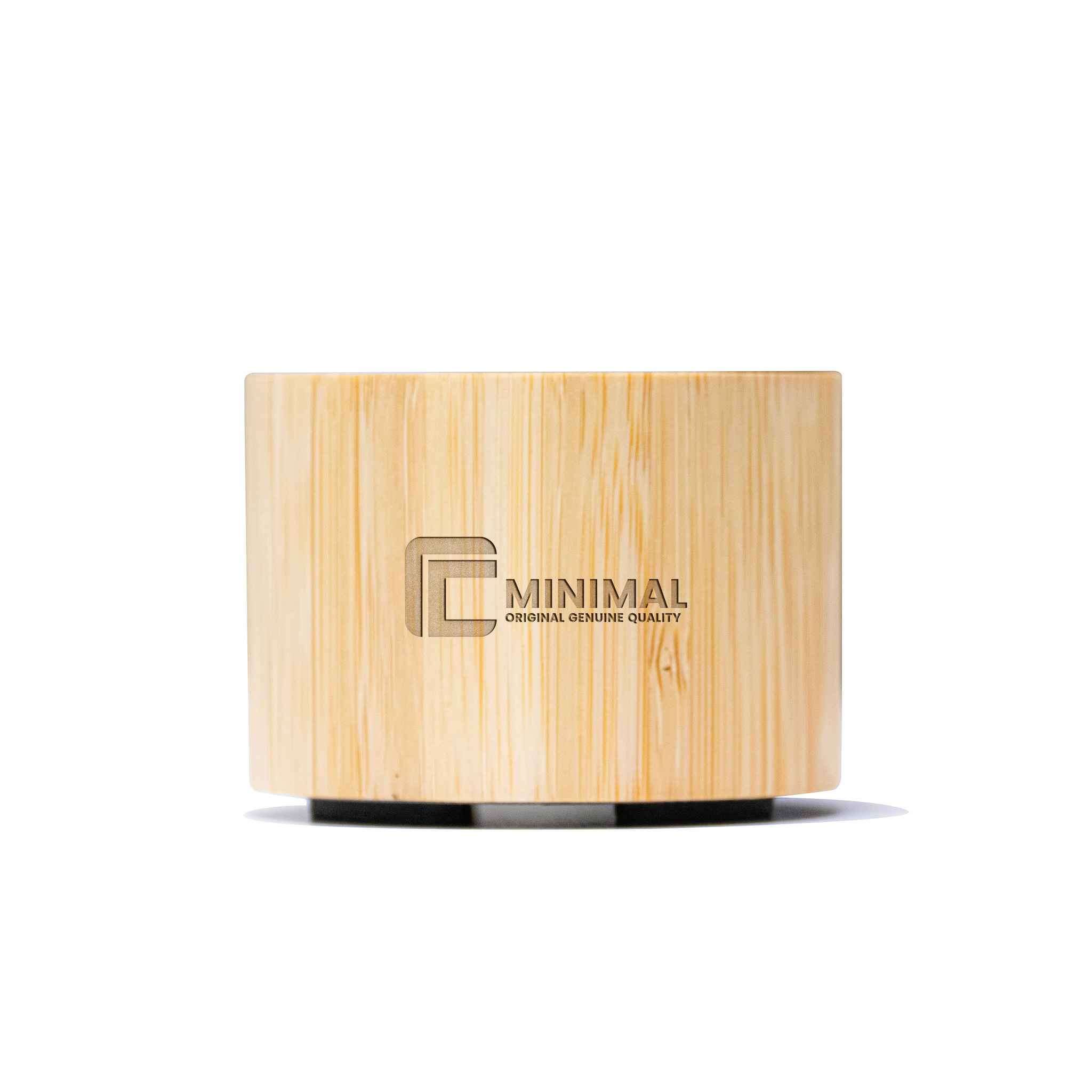 Bamboo Bluetooth Speaker Transparent Top-Circle