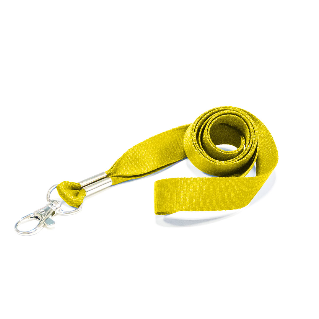 Lanyard with Metal Hook Black