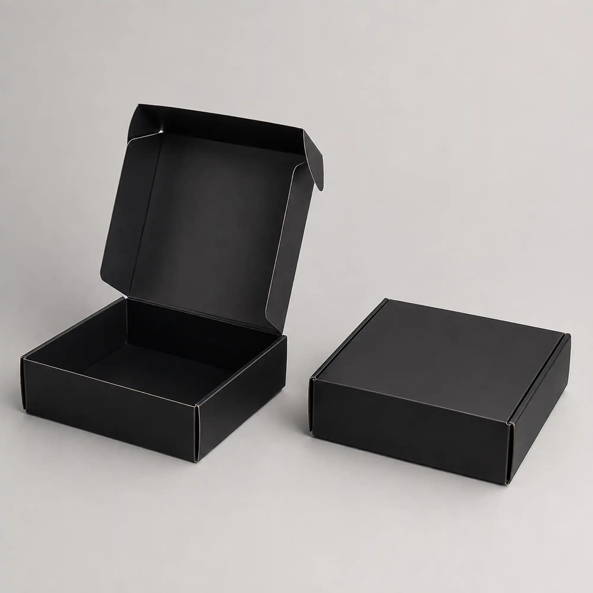 Premium Corrugated Gift Box Black