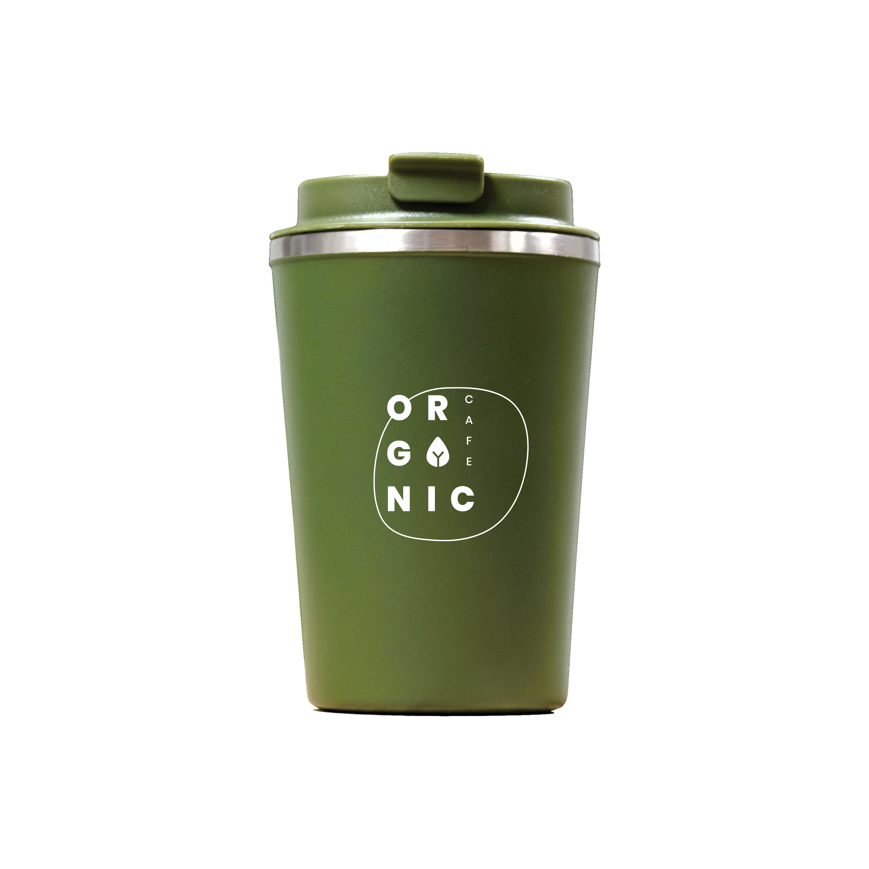 Stainless Steel Thermal Mug Green