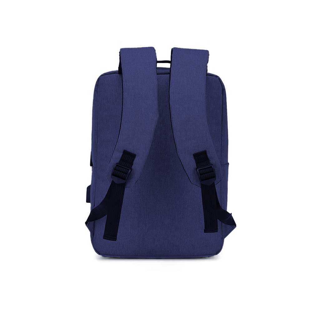 Backpack with USB Charging Point Blue