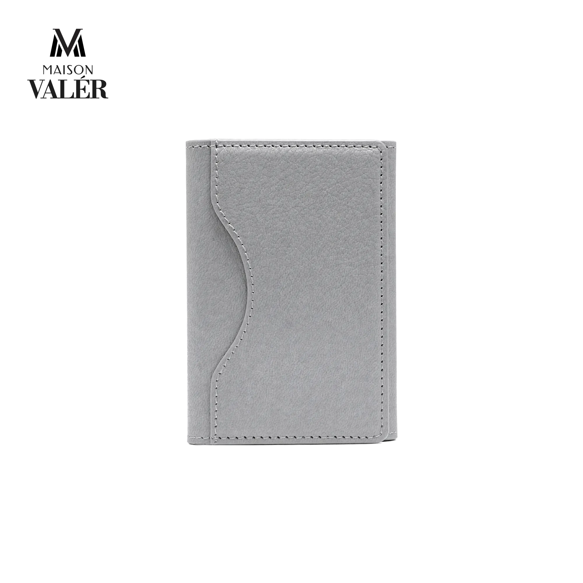 The Minimalist leather MagSafe card holder phone wallet custom logo corporate gift UAE