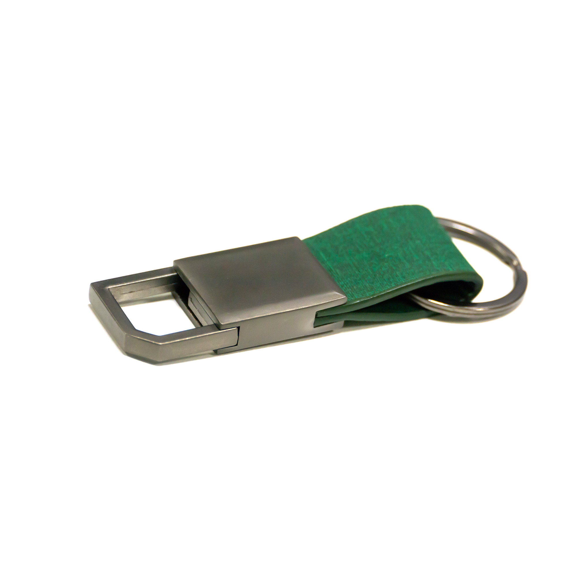 RPET Keychain Green