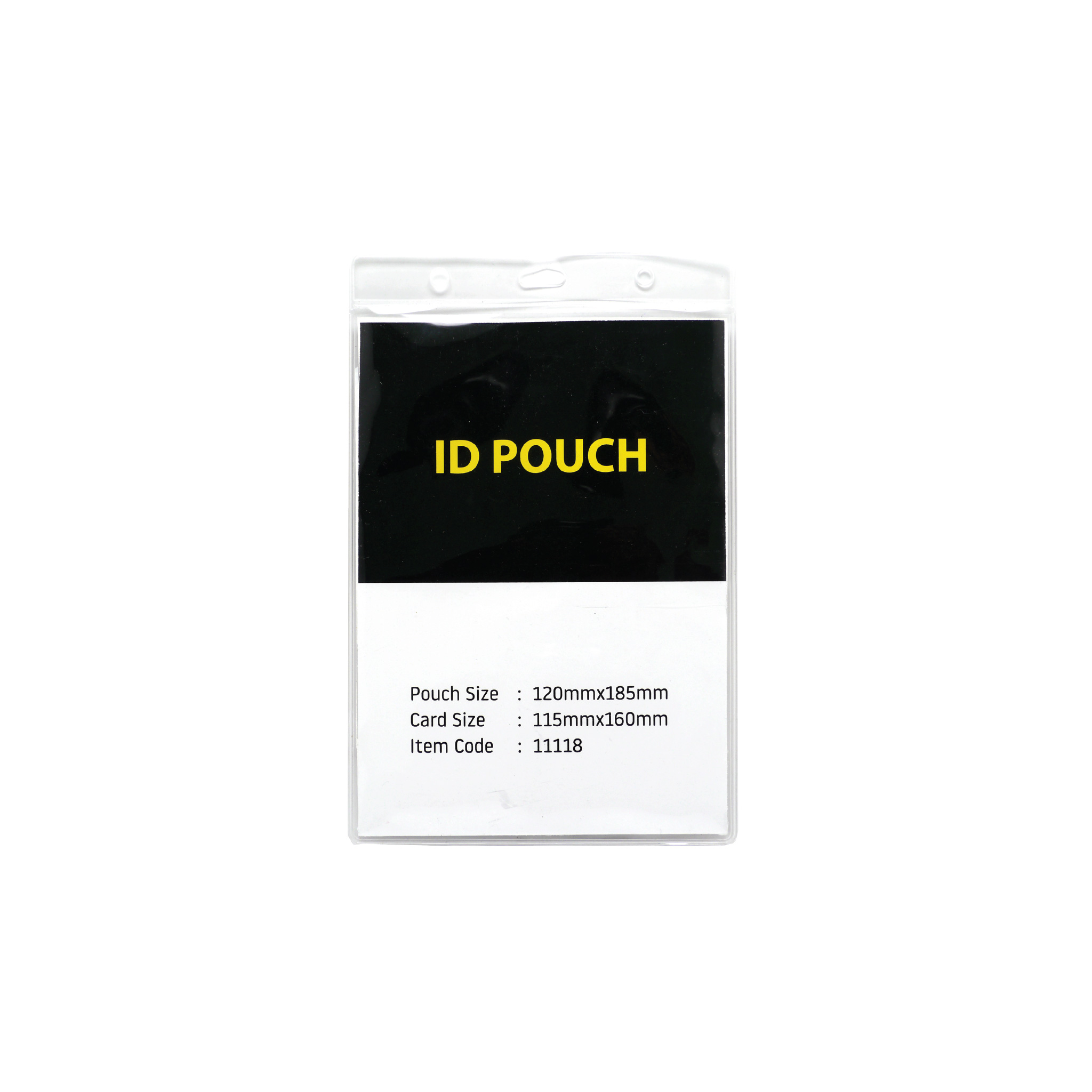 PVC ID pouch