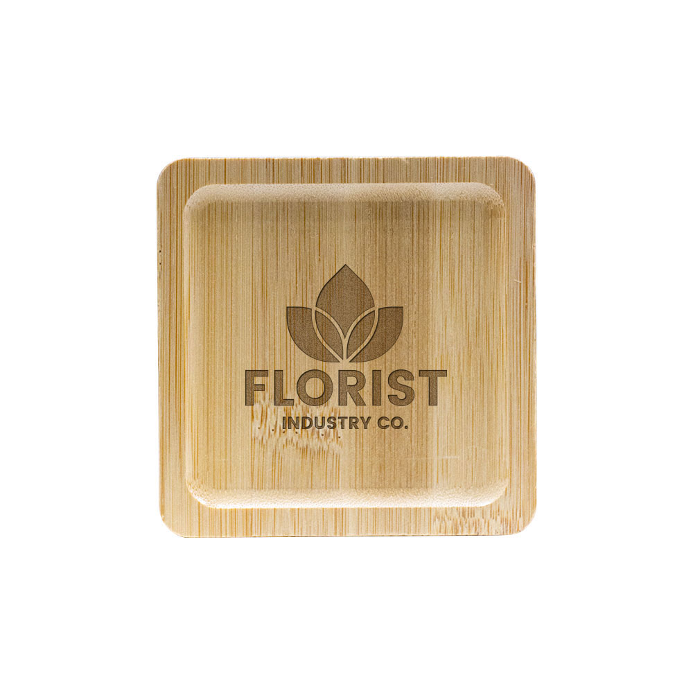 Square shaped Bamboo Coaster