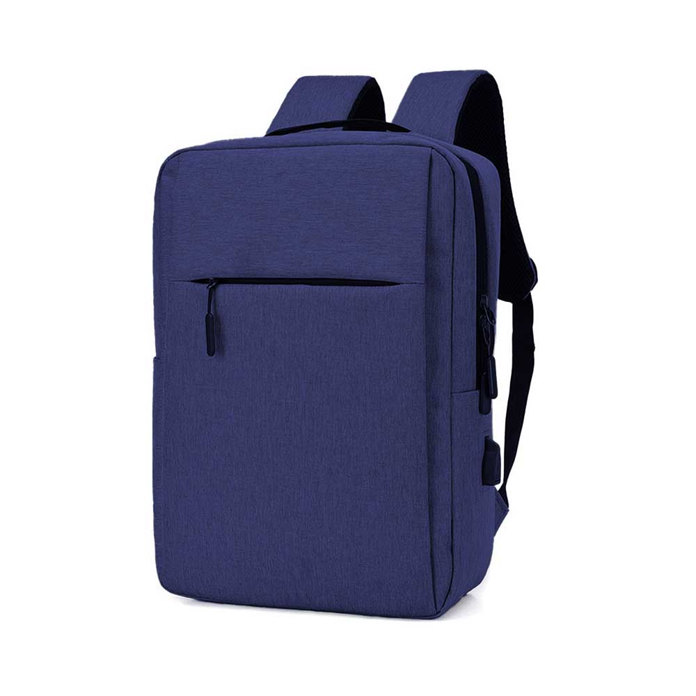 Backpack with USB Charging Point Blue