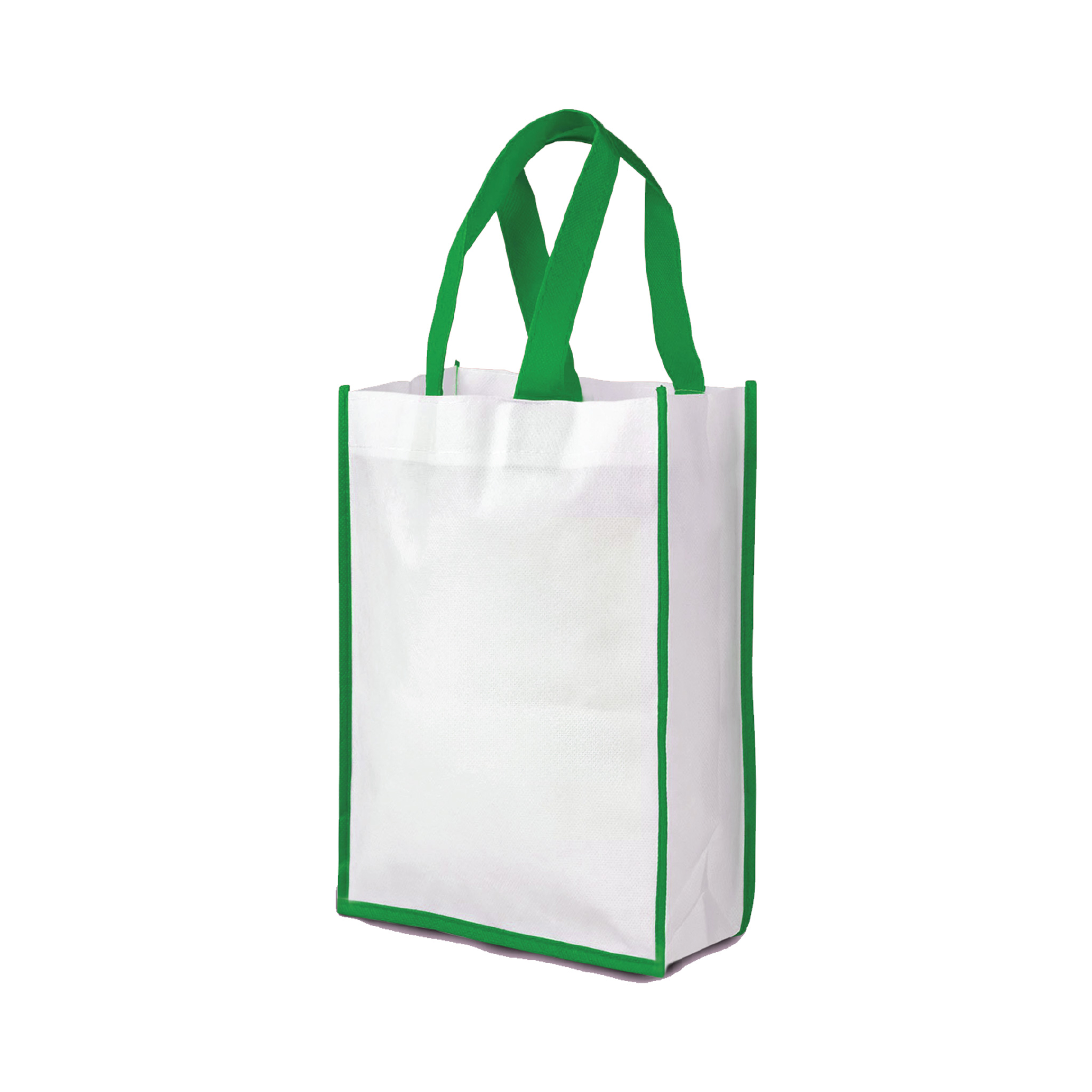 Vertical Non woven Bag Green