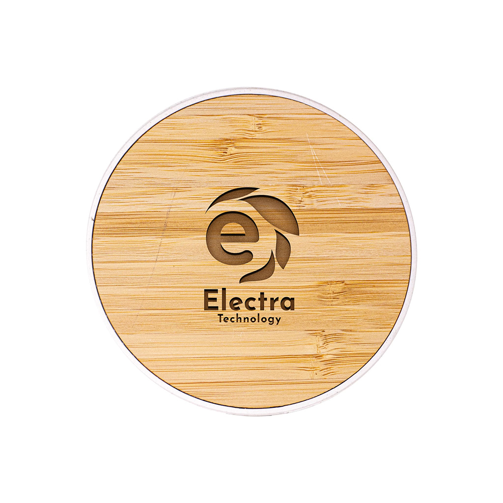 Recycled ABS + Bamboo Wireless Charger
