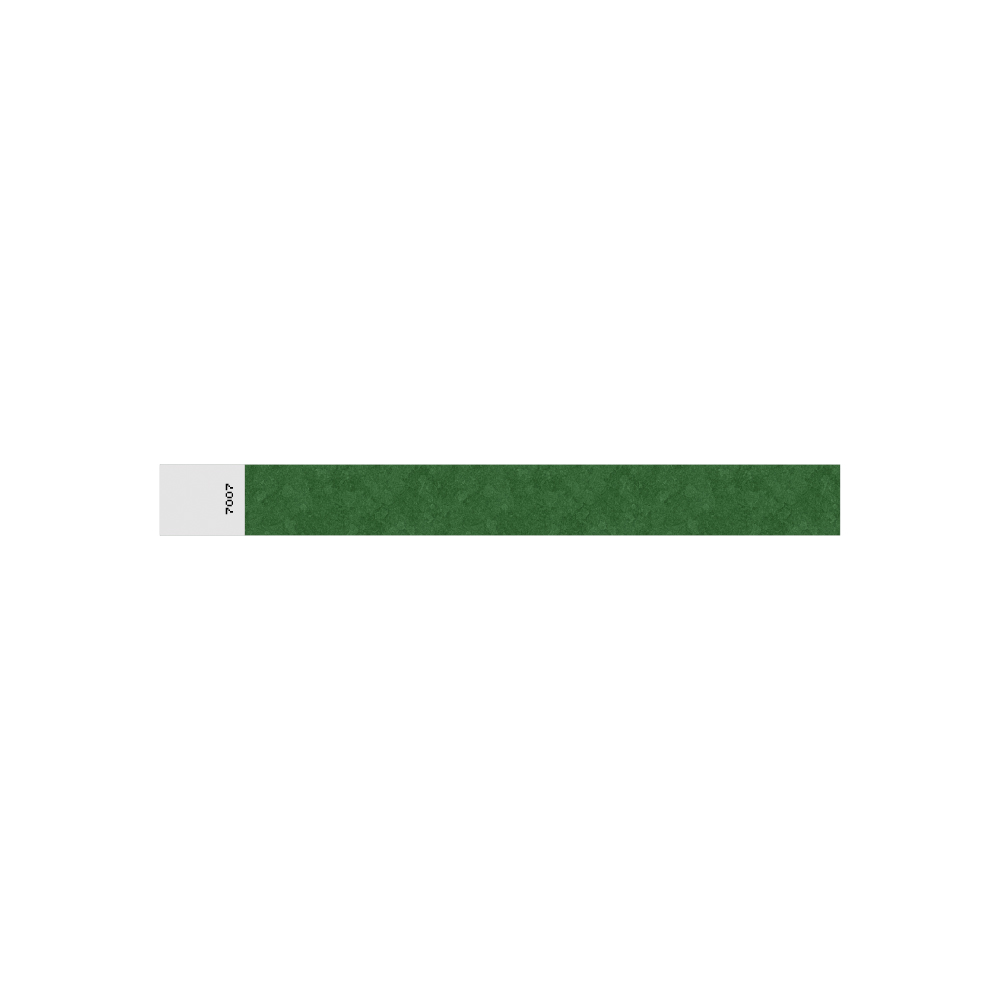 Tyvek Wrist Band Green
