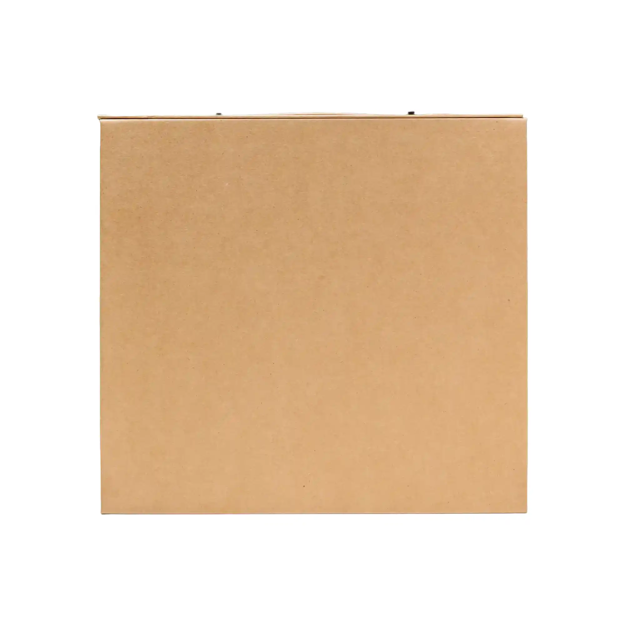 Luxury Gift Box with PU Leather Handle Brown Large