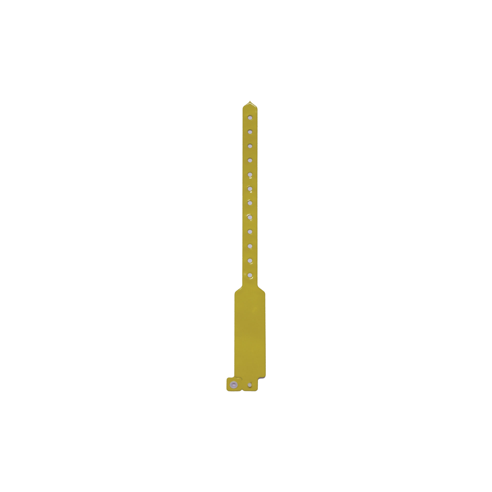 Non Reflective Wide Wristband Yellow
