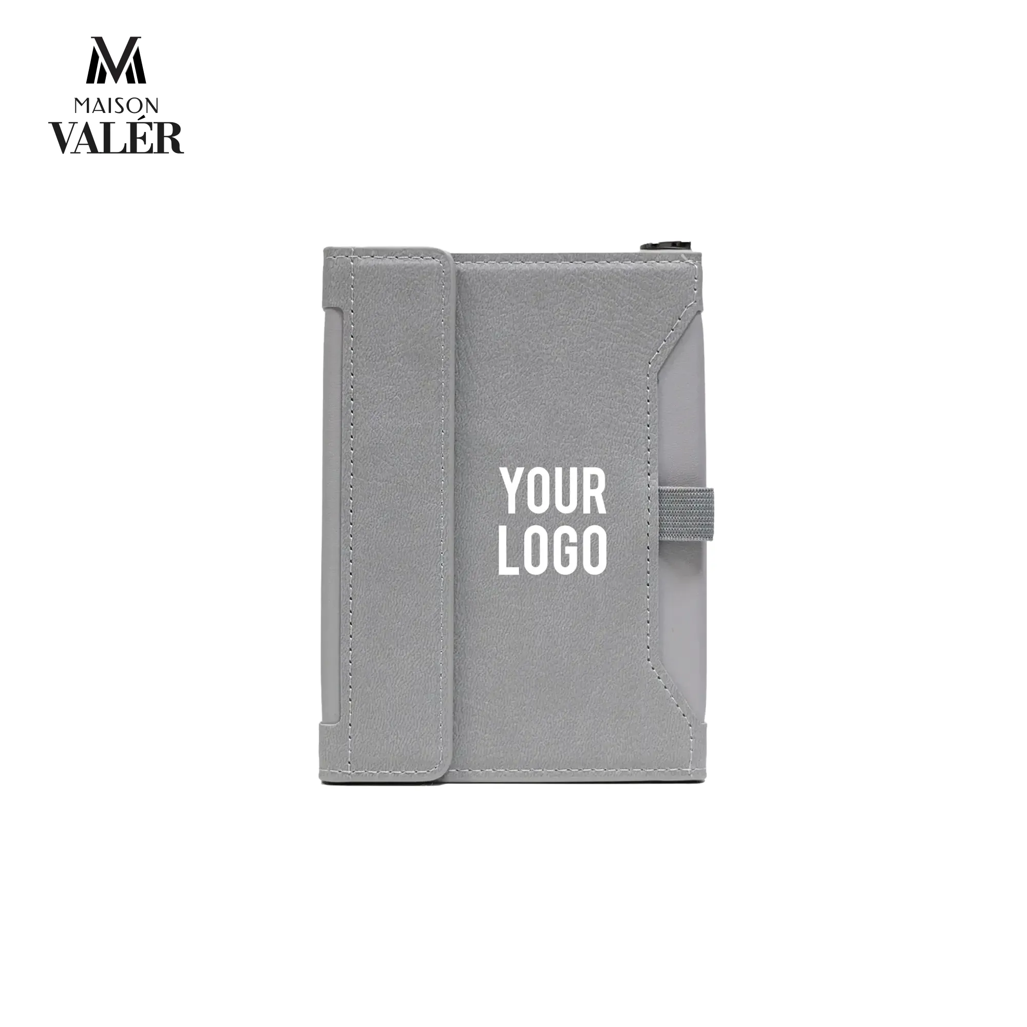 Multifunctional leather travel wallet corporate gift custom engraving UAE GCC