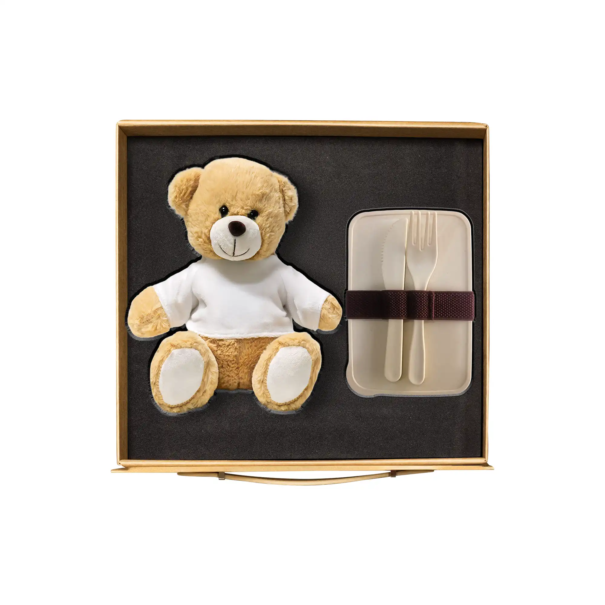 Teddy Lunch Buddy kids gift set teddy bear eco lunchbox UAE events