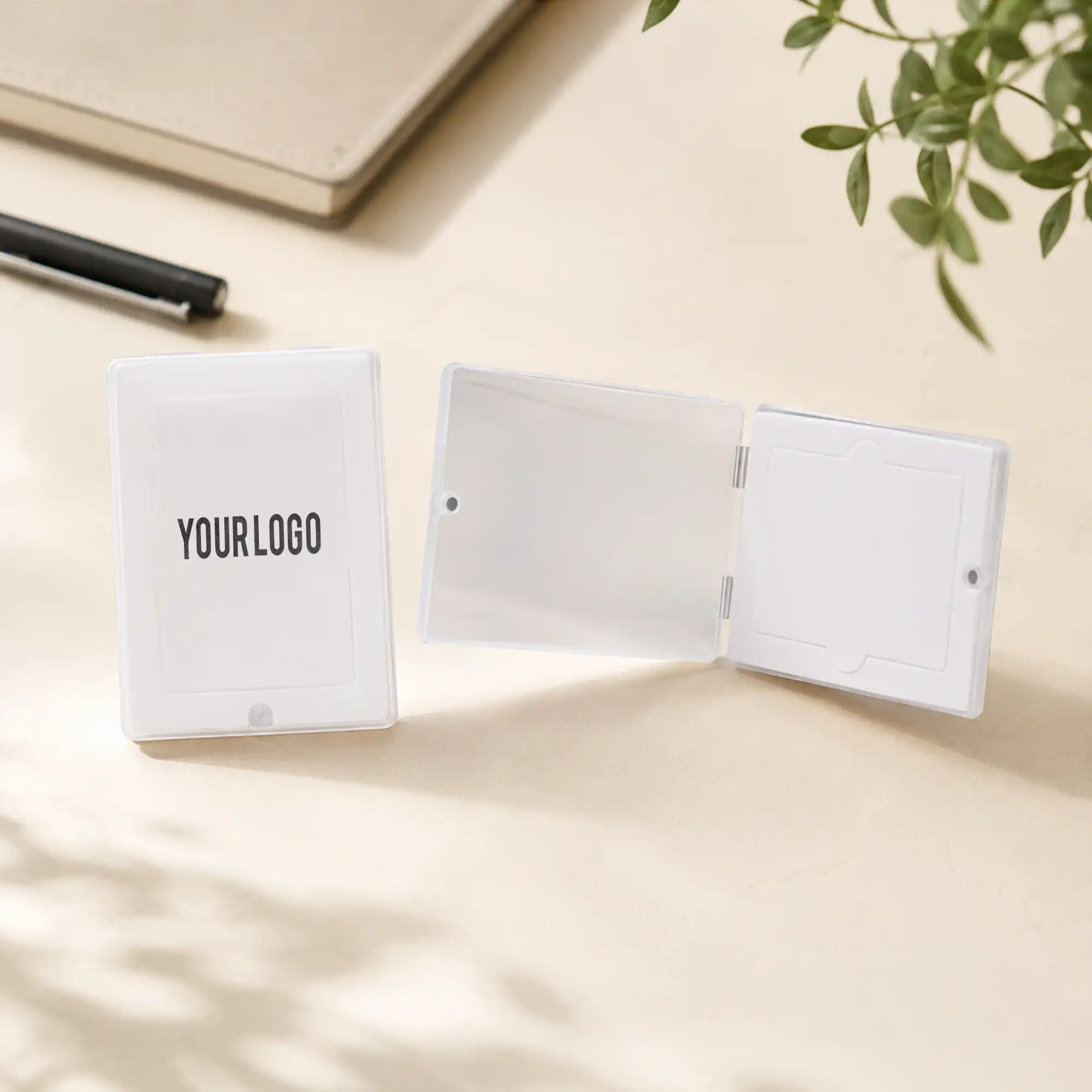 Plastic card USB casing