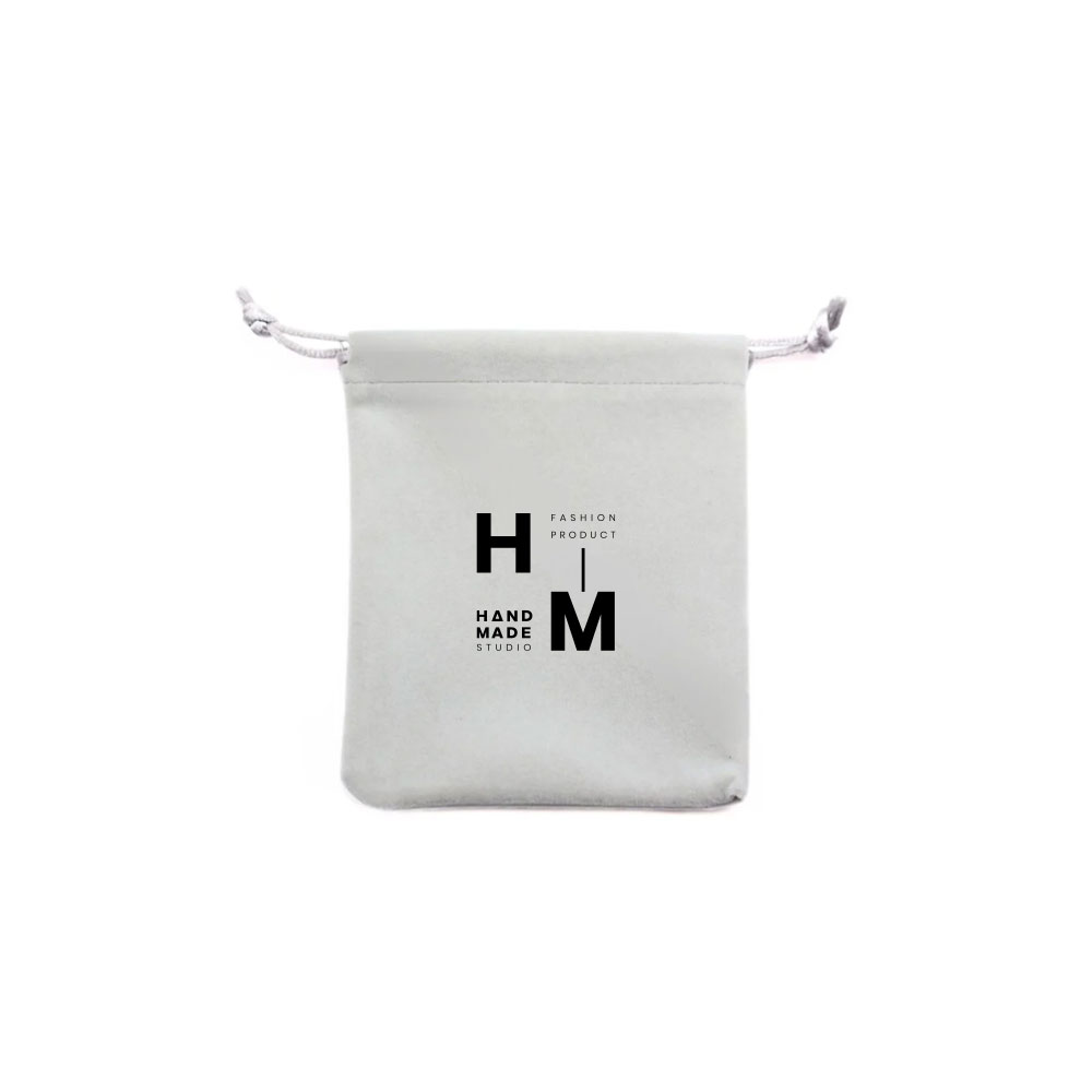 High-quality gray pouch