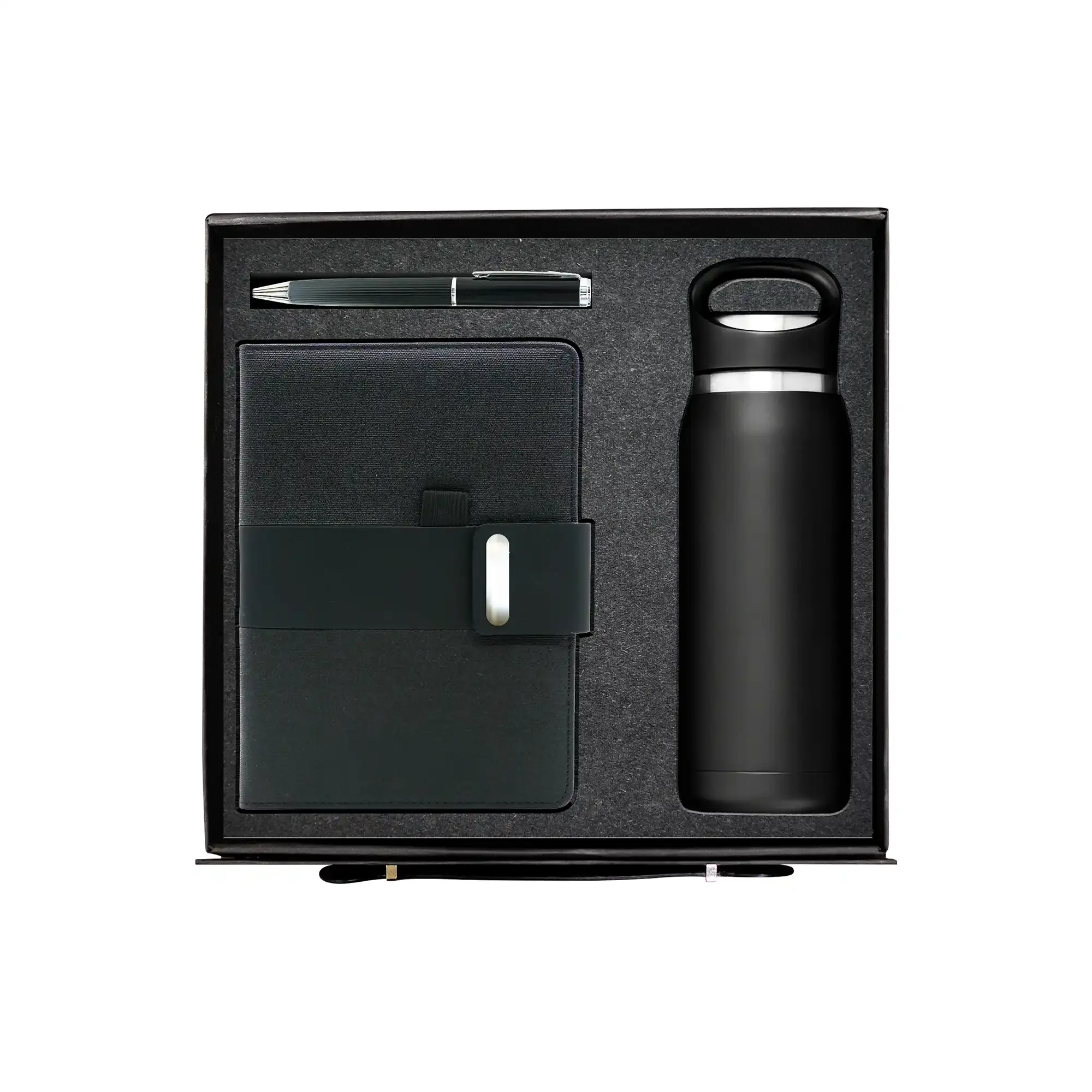 SlatePrime Trio 680ml stainless bottle notebook pen corporate gift UAE
