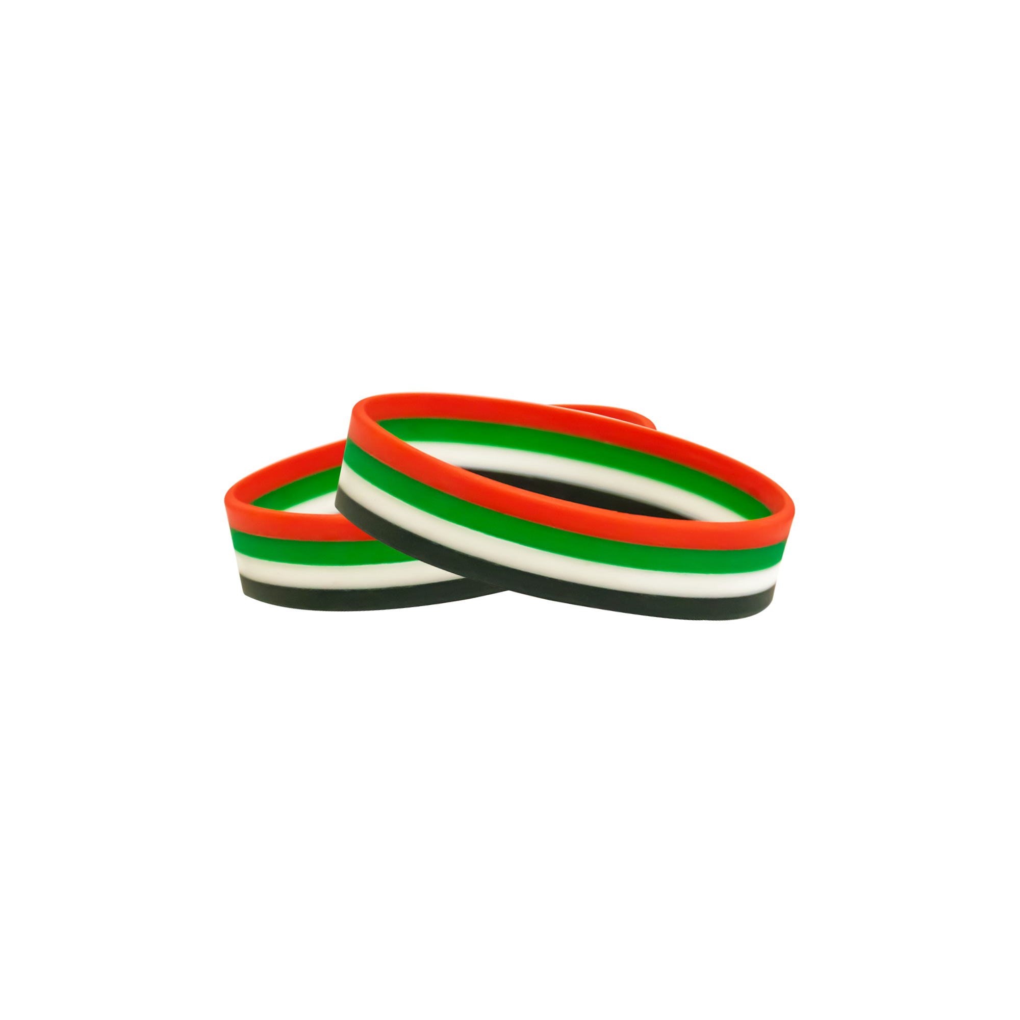 UAE Flag Silicone Wristband