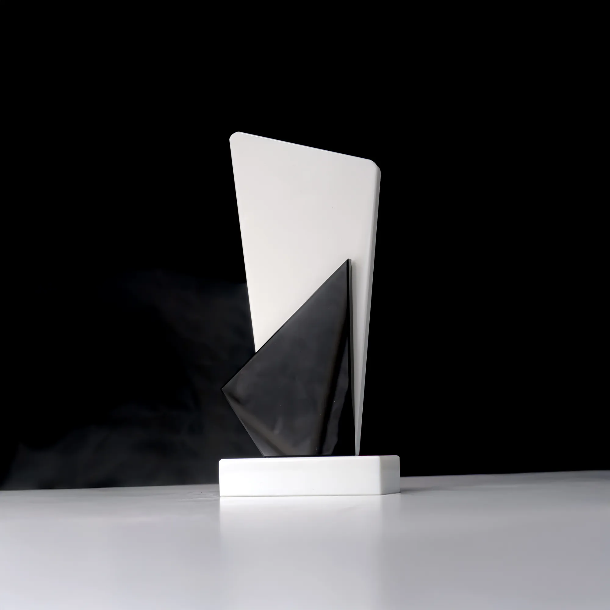 Black and White Stone Trophy