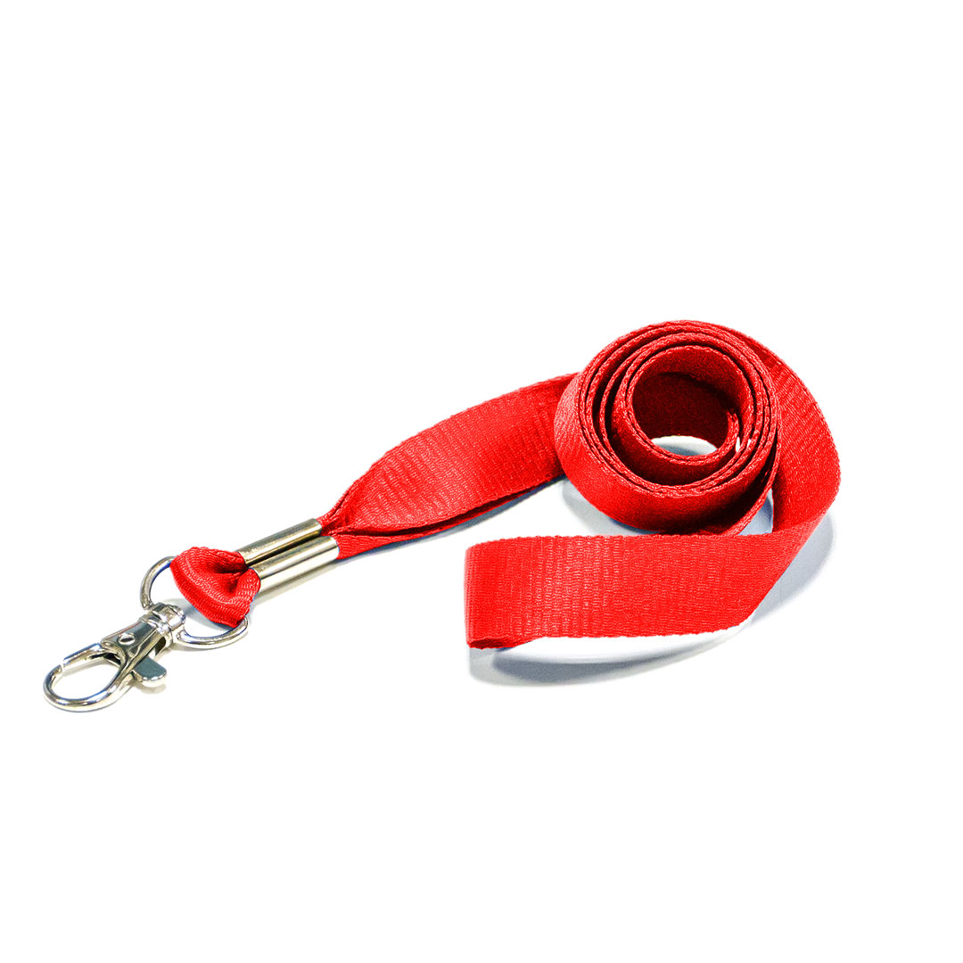 Lanyard with Metal Hook Black